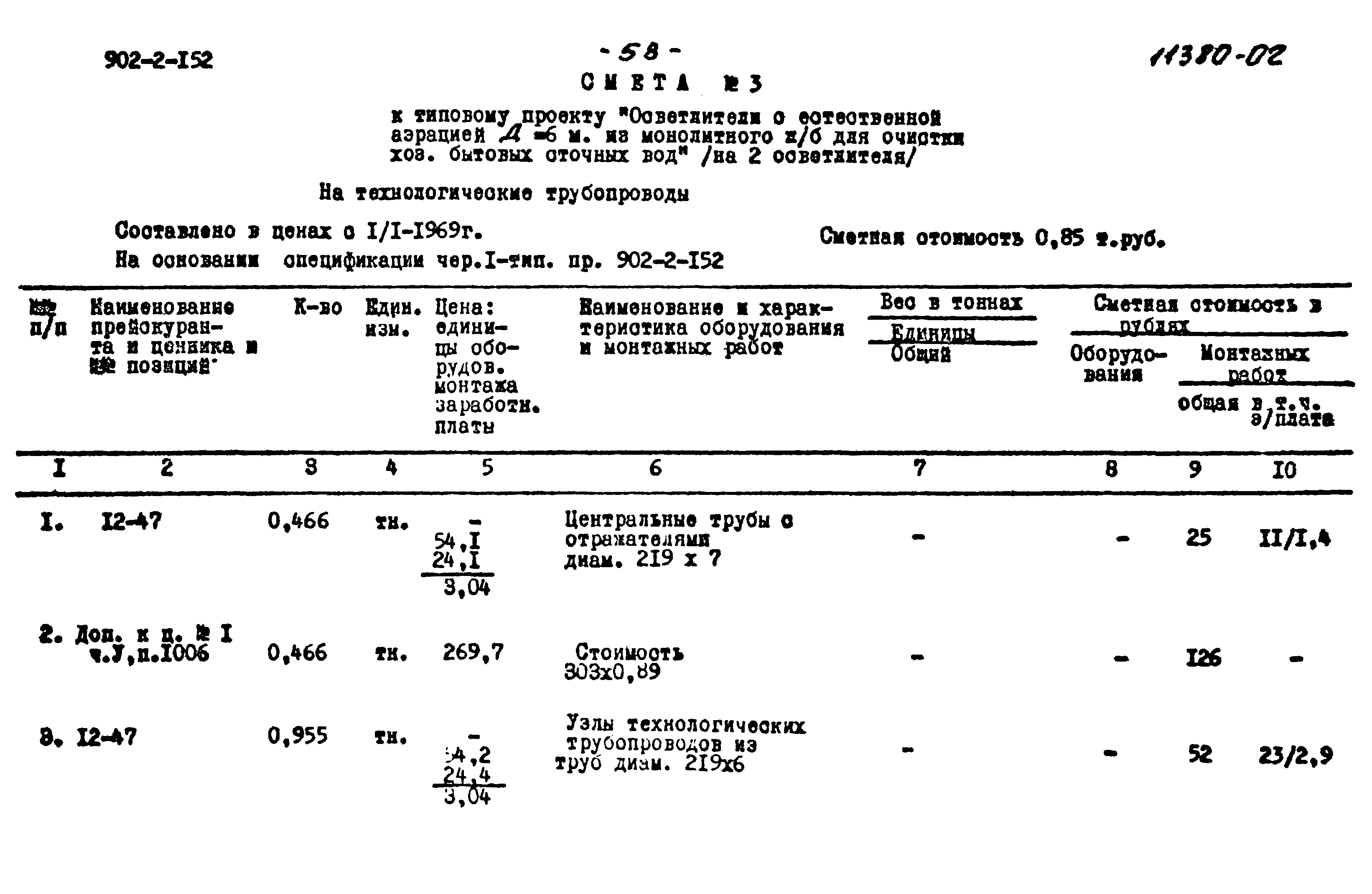 Типовой проект 902-2-152