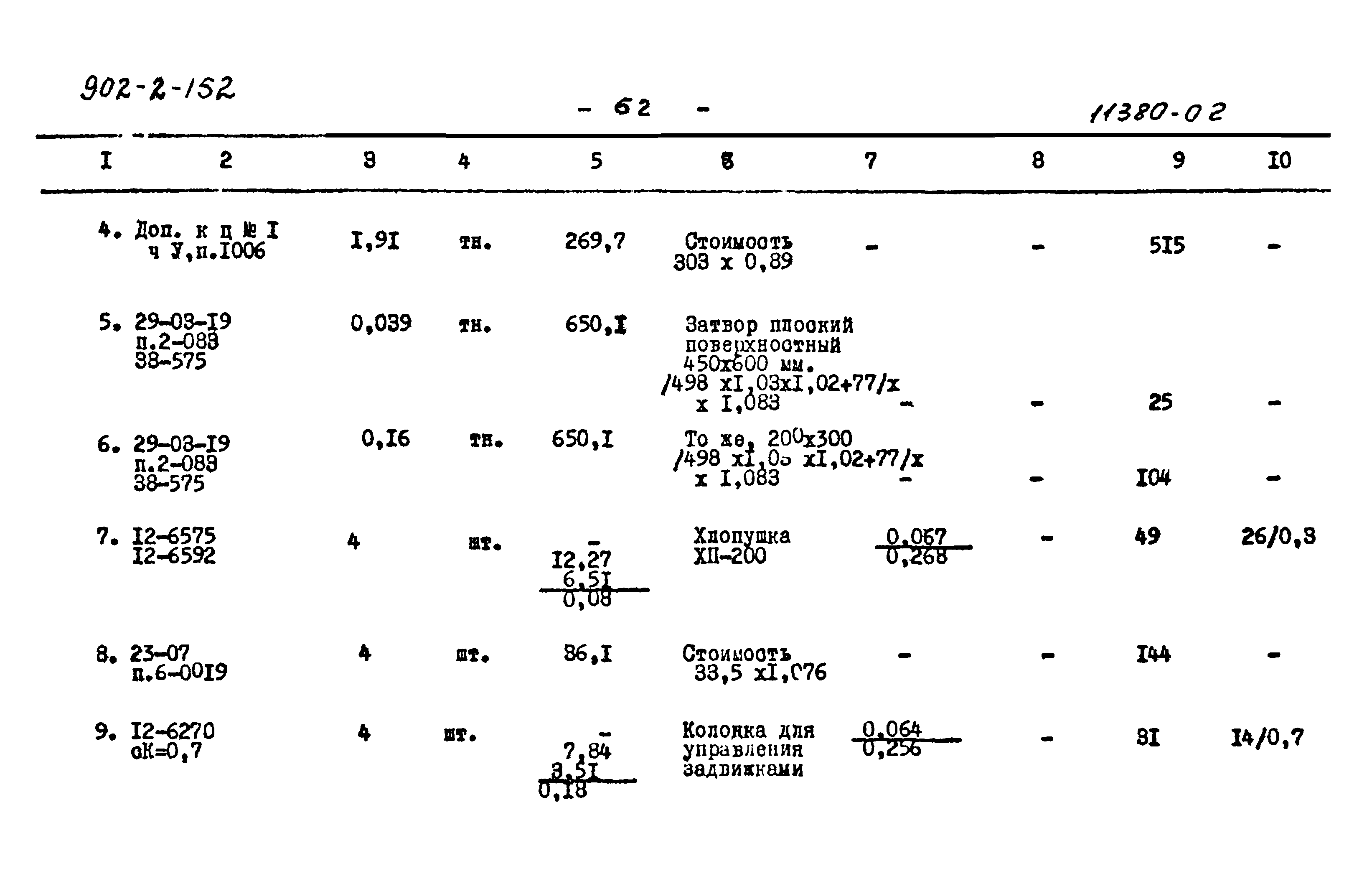 Типовой проект 902-2-152