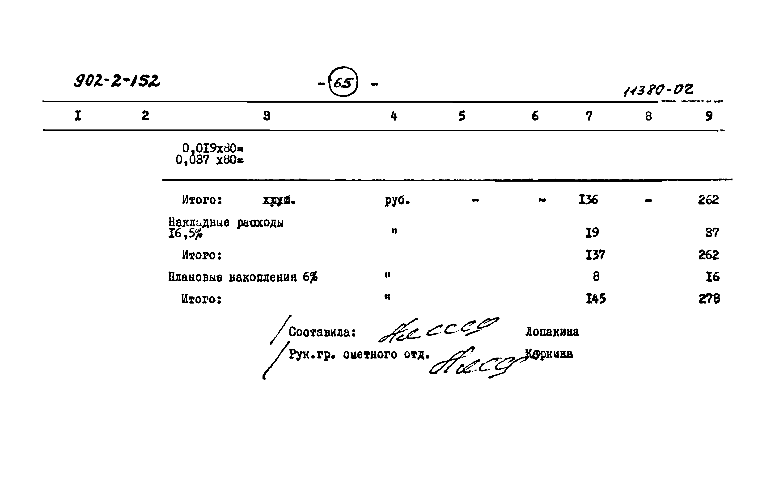 Типовой проект 902-2-152