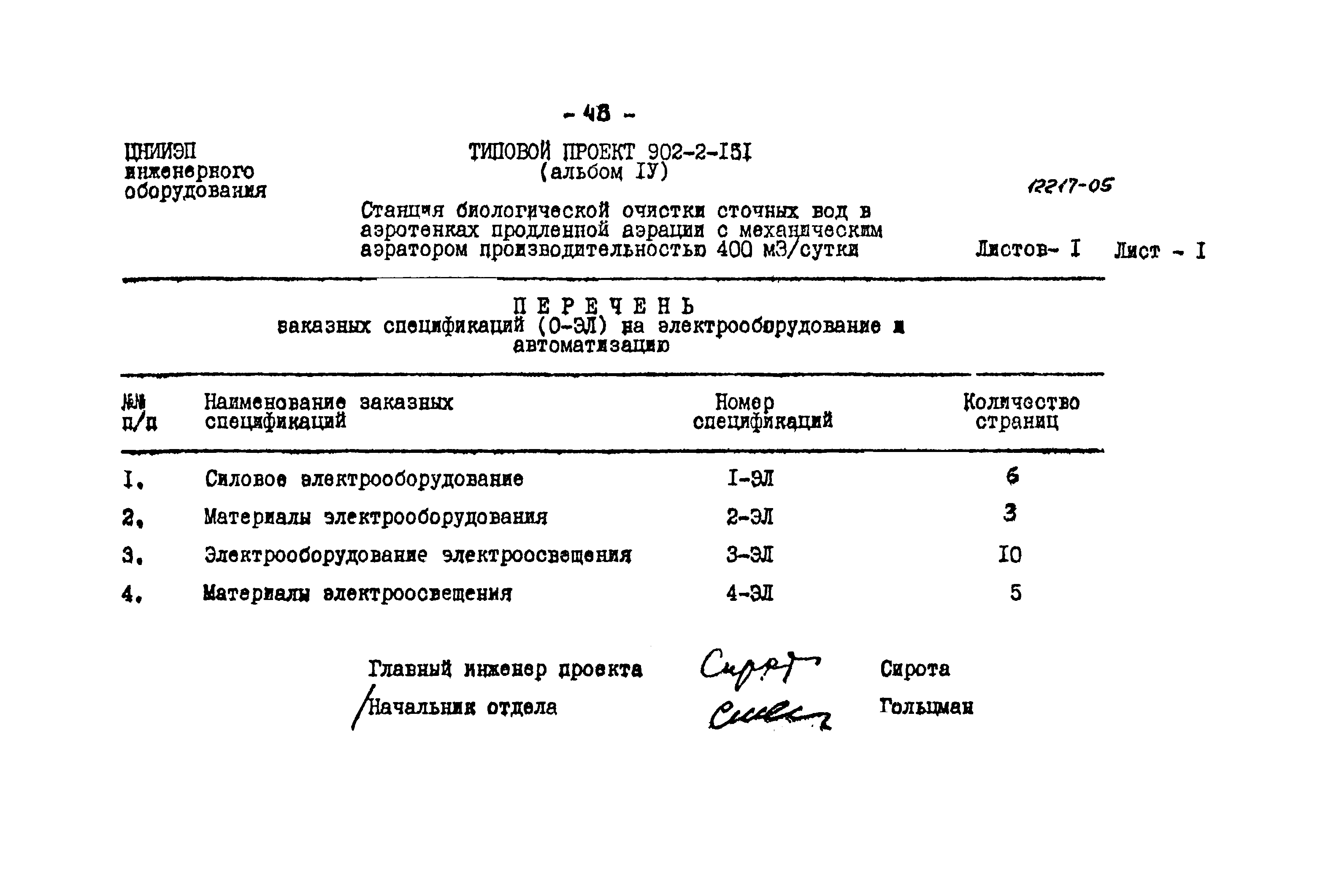 Типовой проект 902-2-151