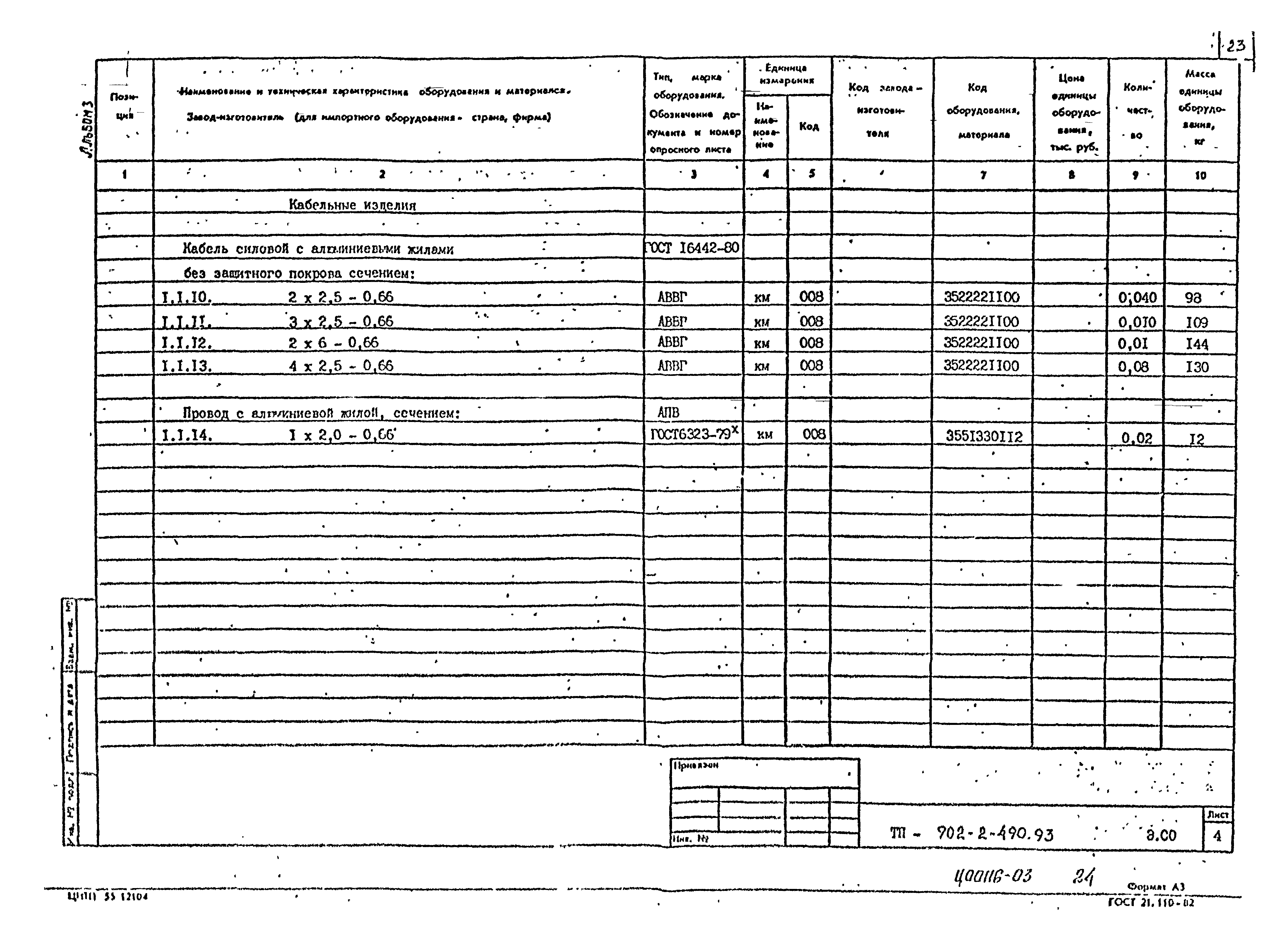 Типовой проект 902-2-490.93
