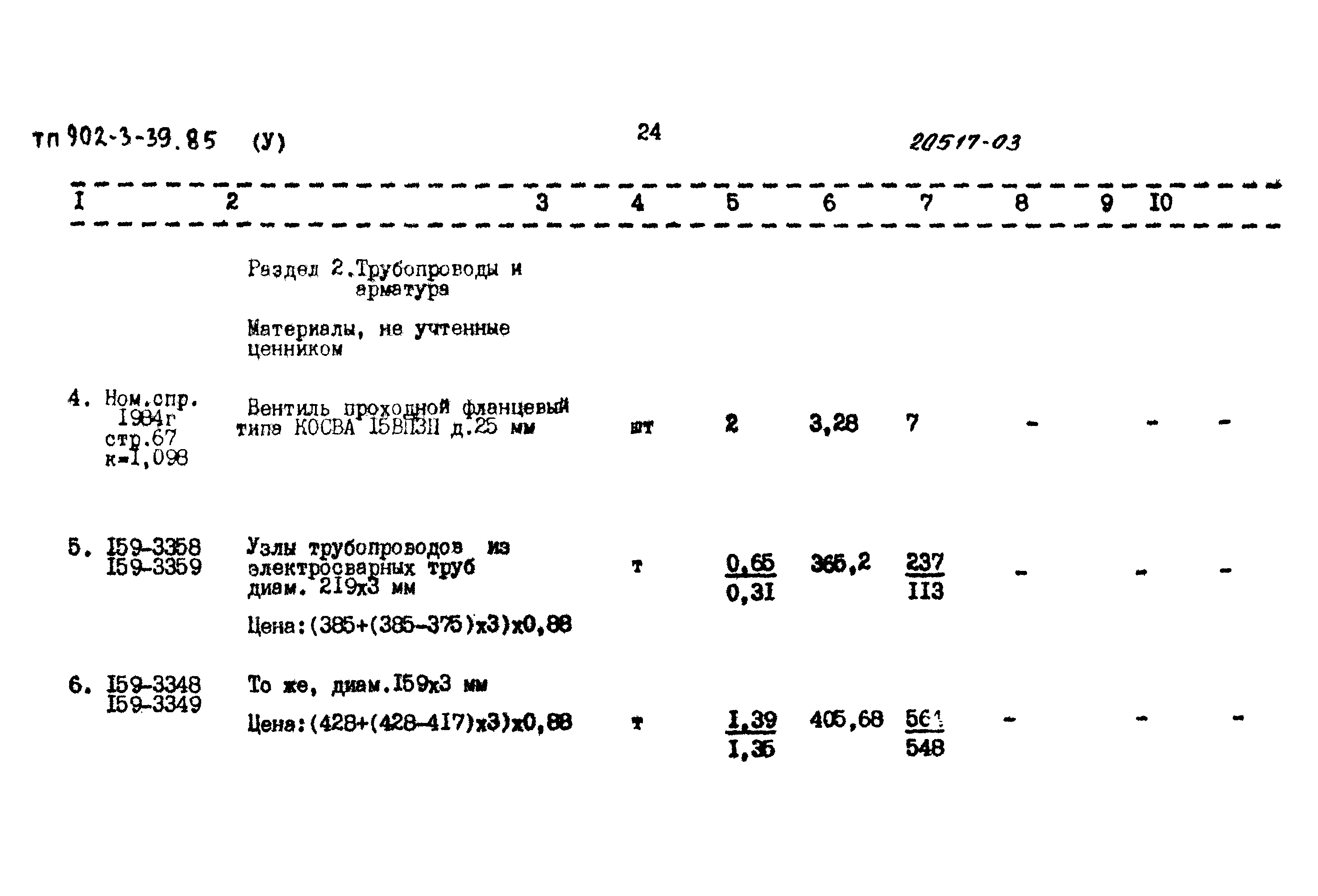 Типовой проект 902-3-39.85