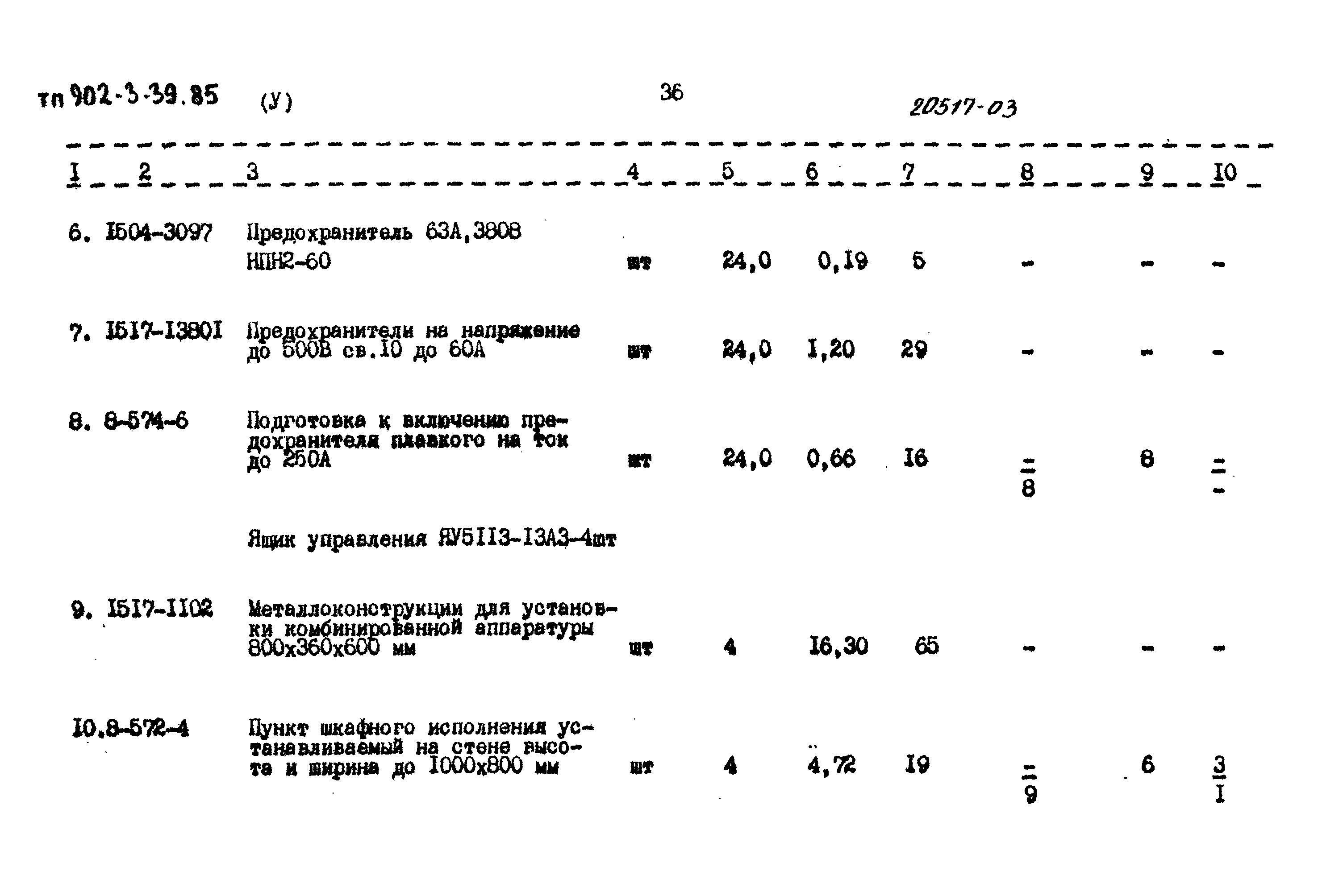 Типовой проект 902-3-39.85