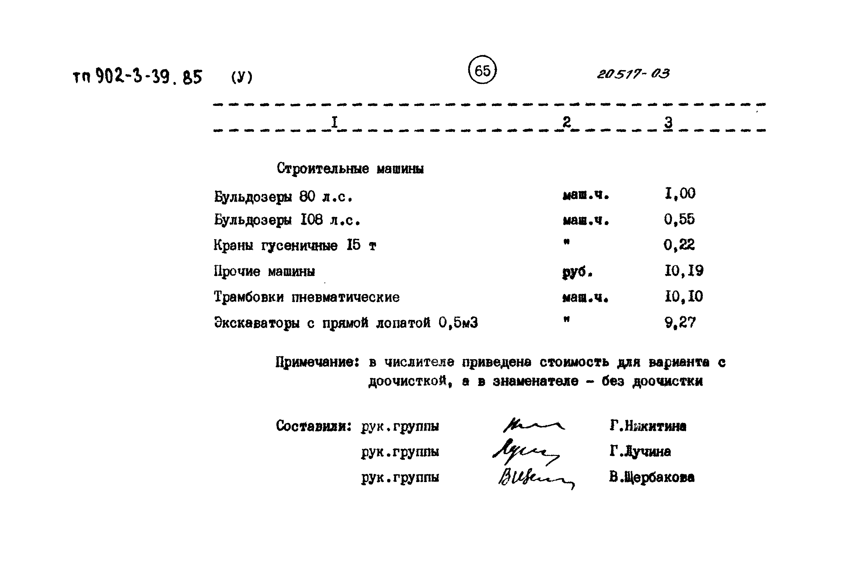 Типовой проект 902-3-39.85