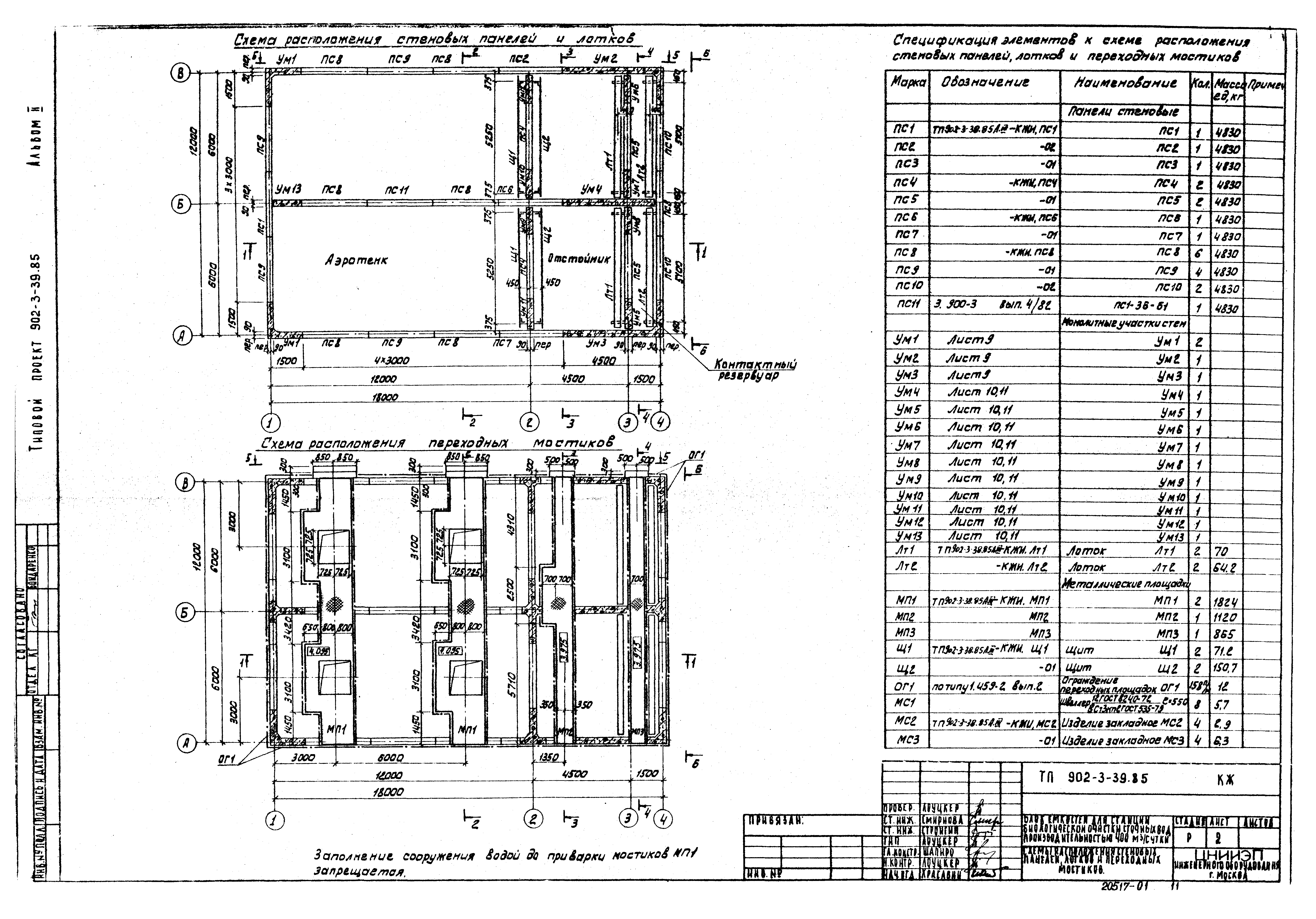Типовой проект 902-3-39.85