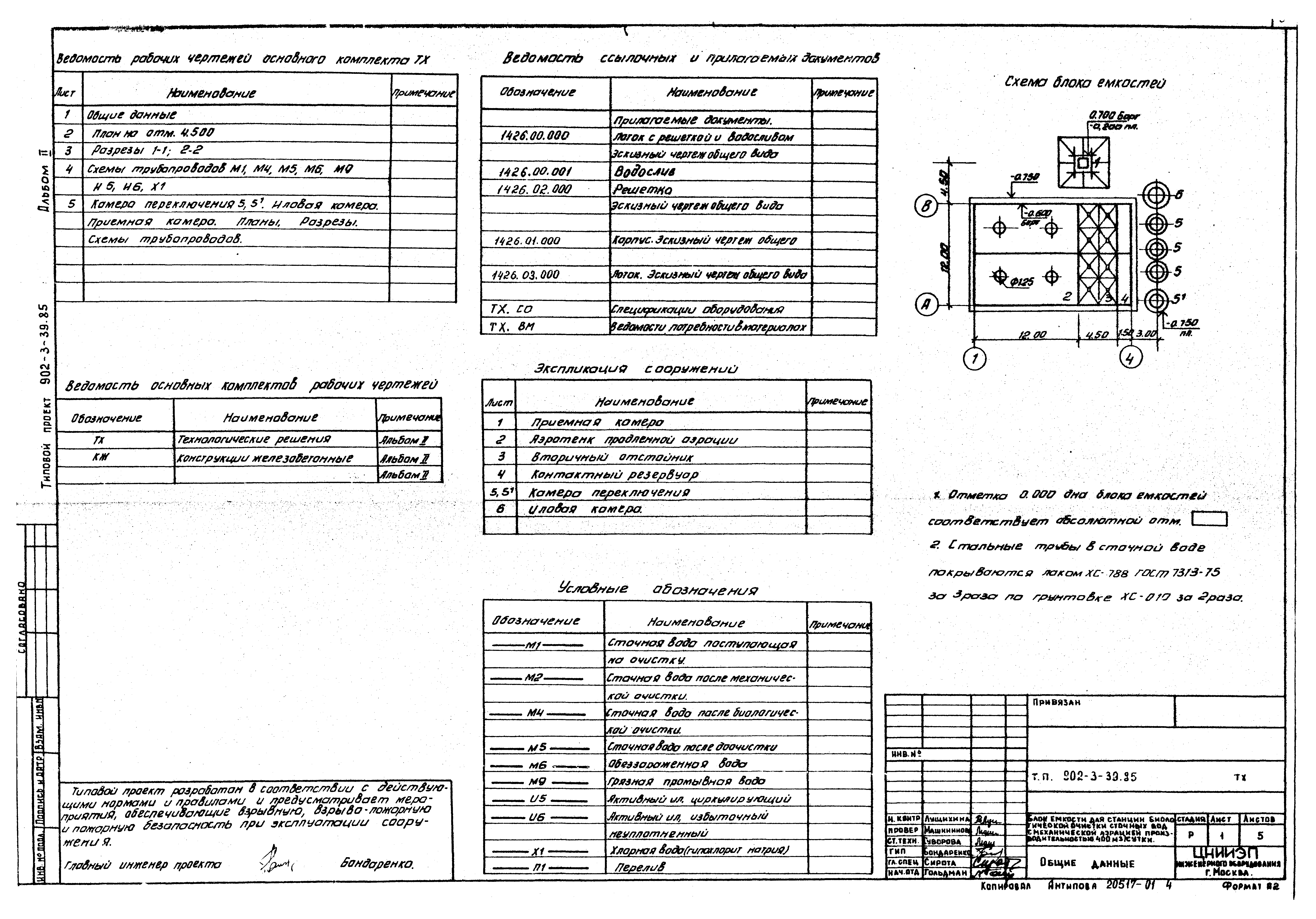 Типовой проект 902-3-39.85