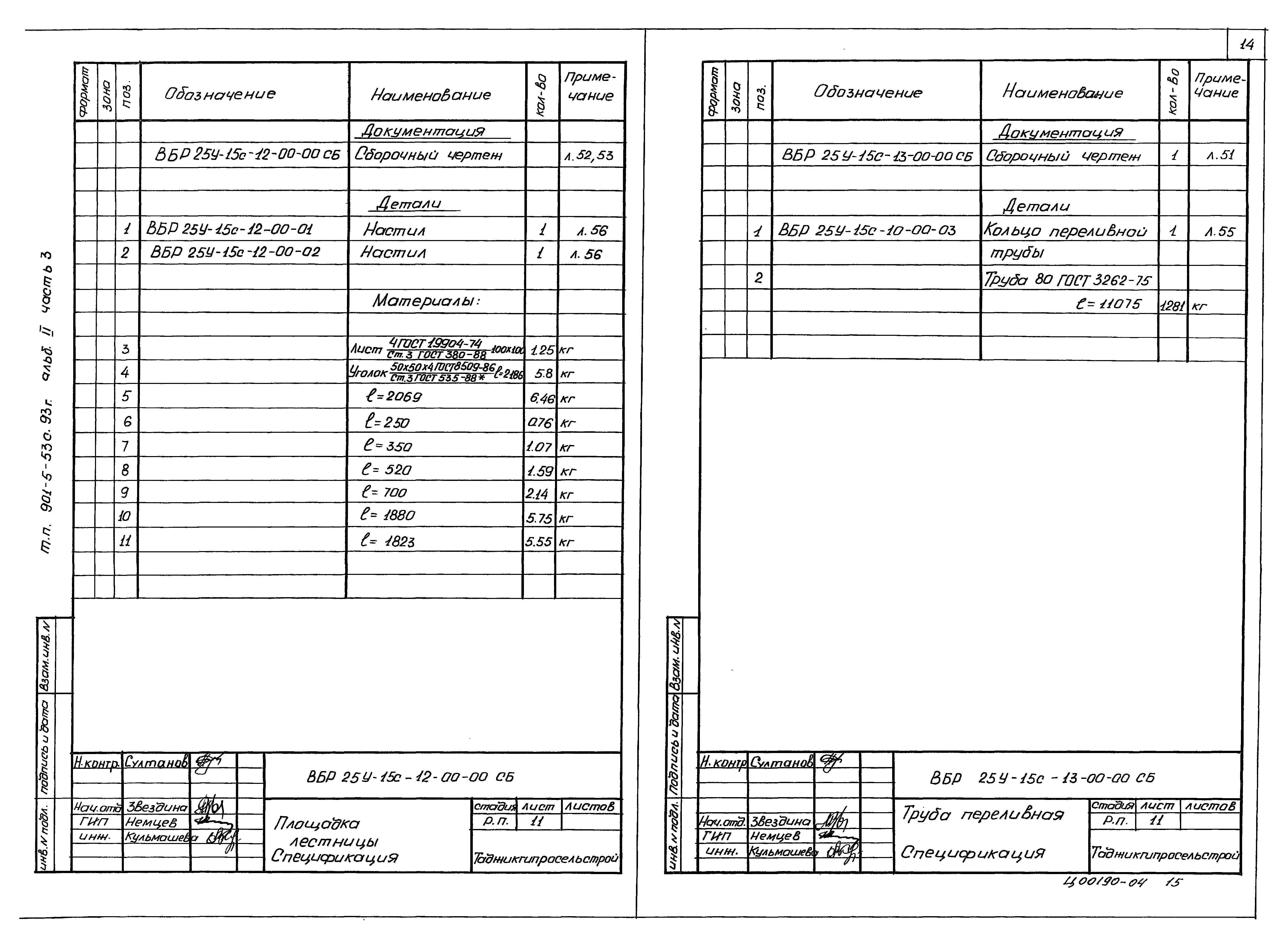 Типовой проект 901-5-53с.93