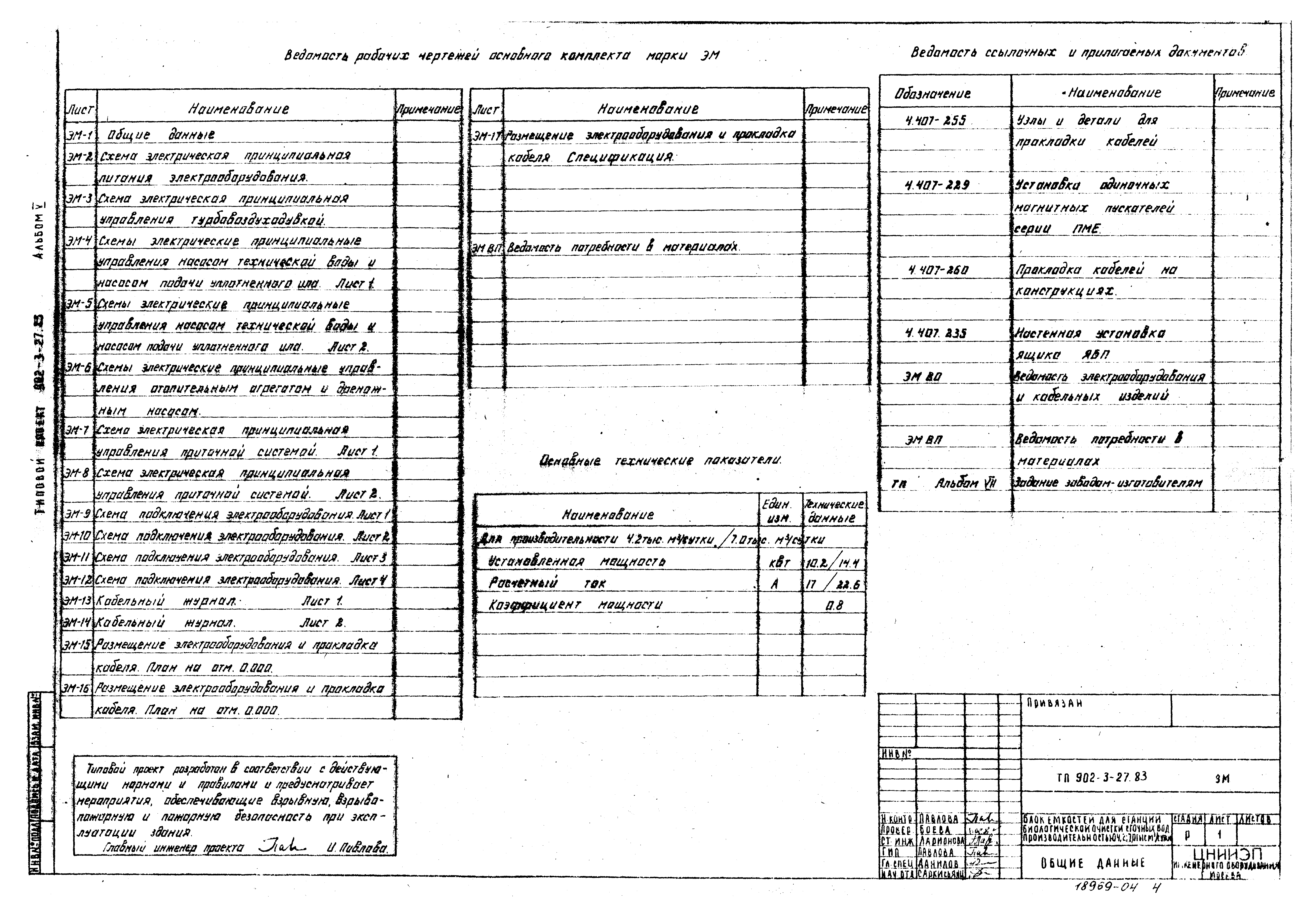 Типовой проект 902-3-27.83