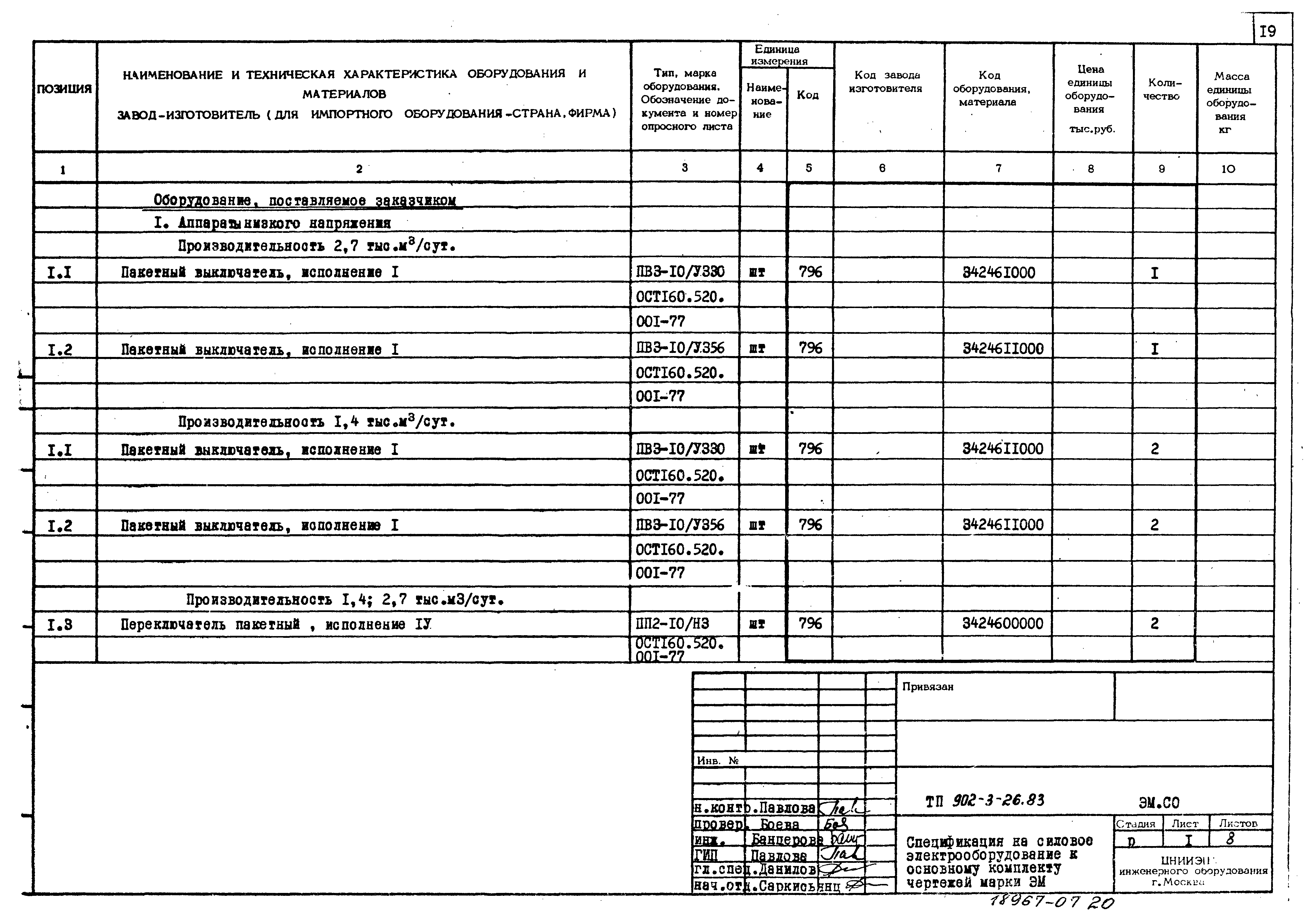Типовой проект 902-3-26.83