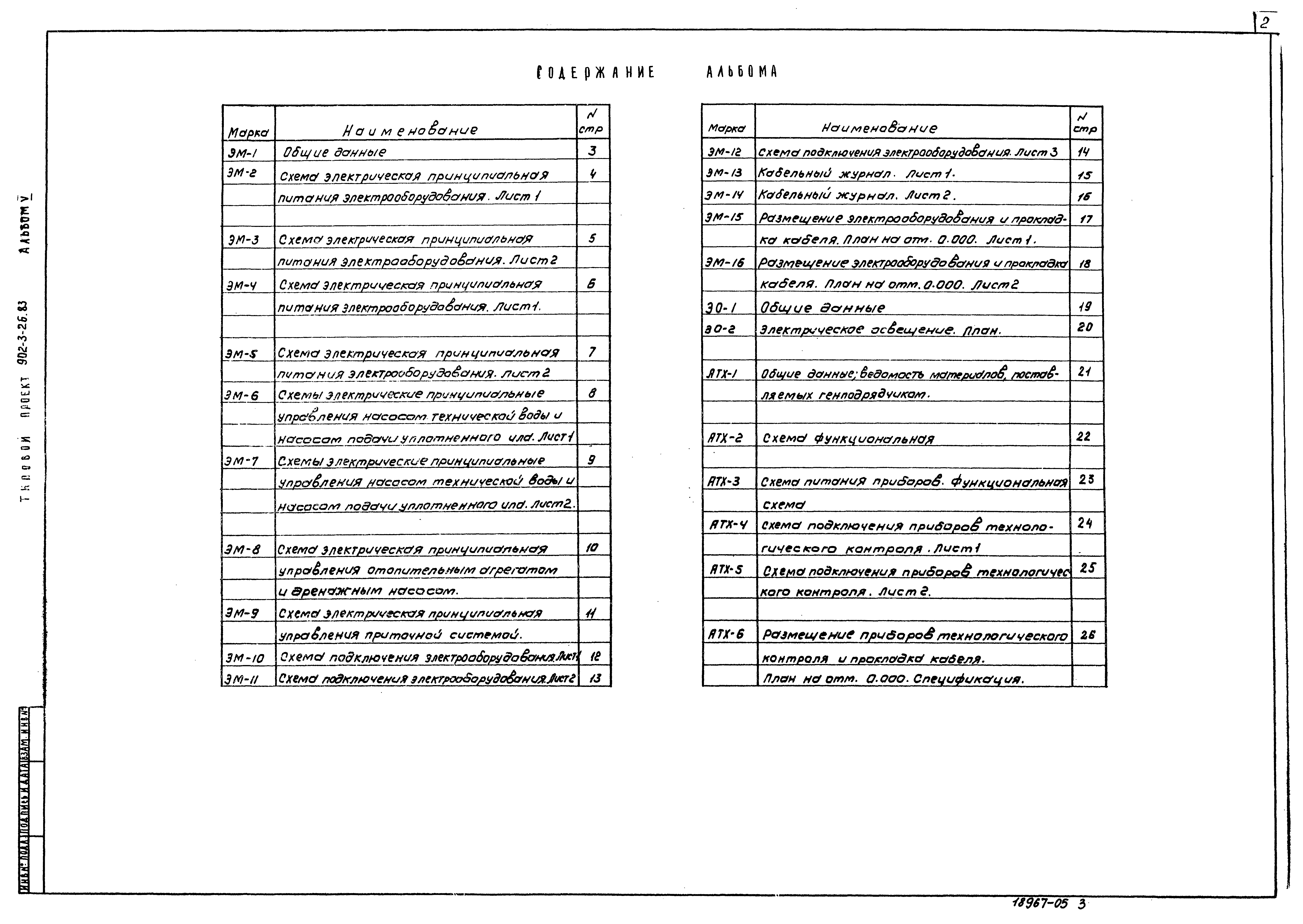 Типовой проект 902-3-26.83
