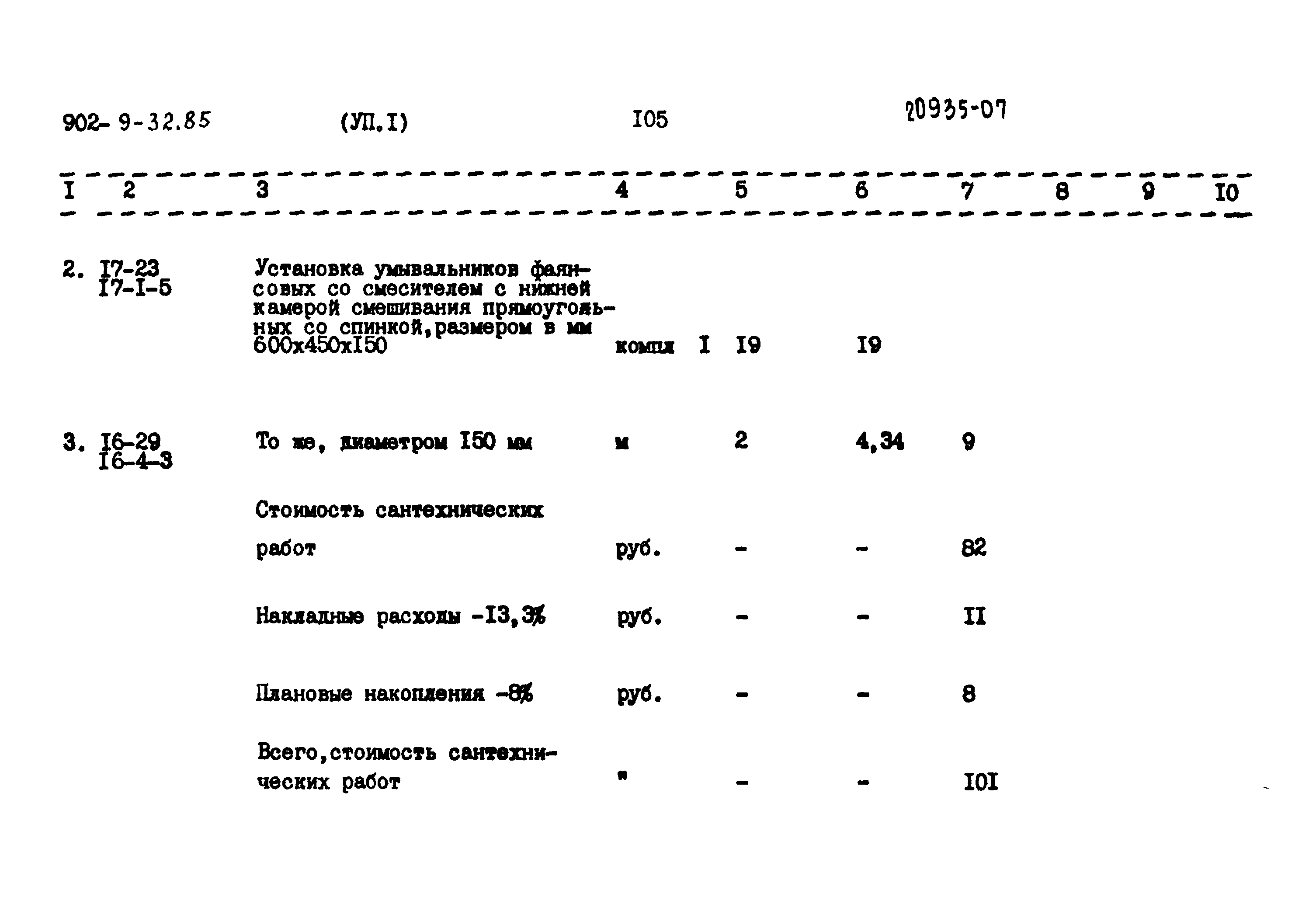 Типовой проект 902-9-32.85
