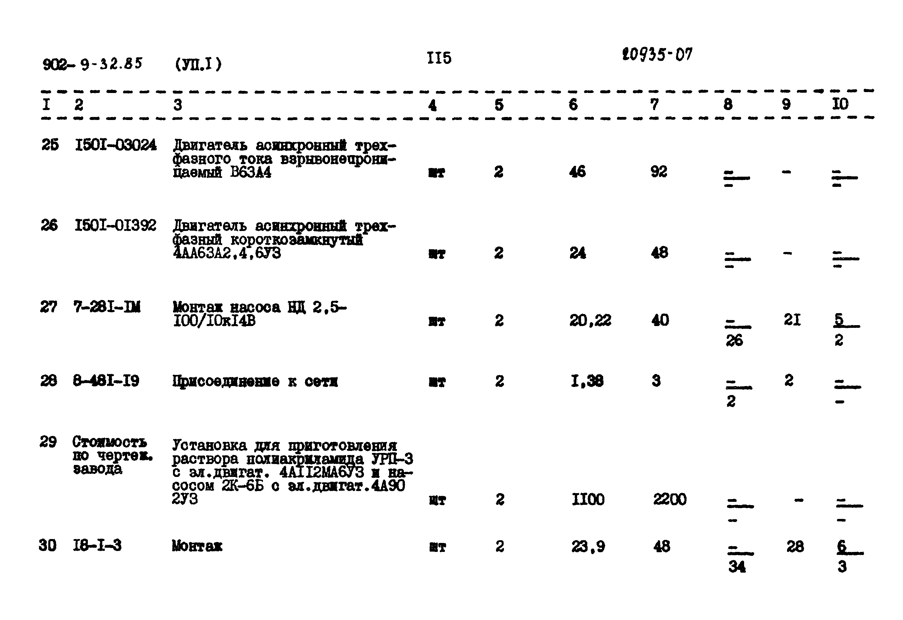 Типовой проект 902-9-32.85