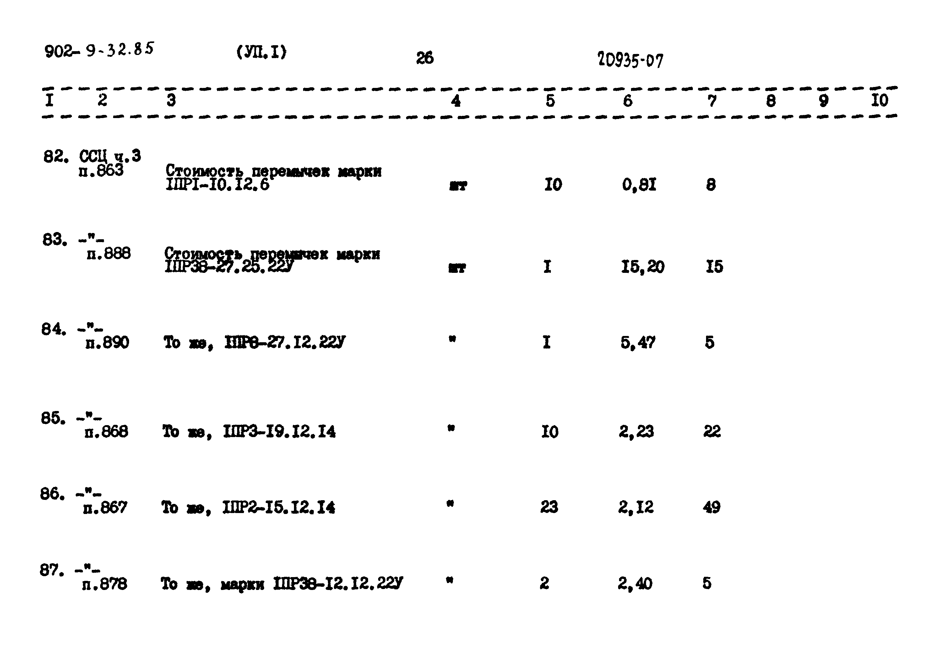 Типовой проект 902-9-32.85