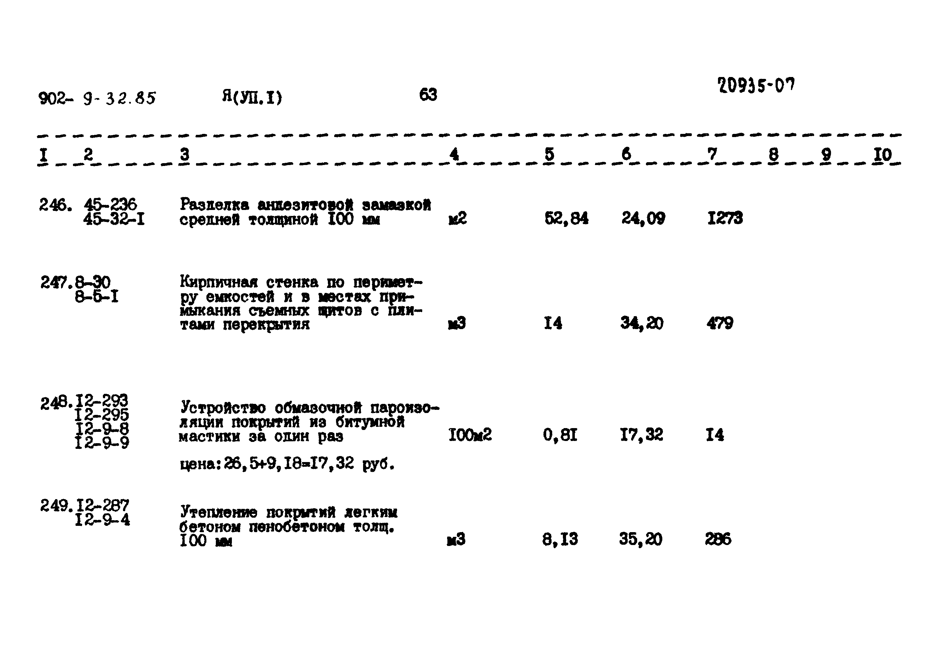 Типовой проект 902-9-32.85