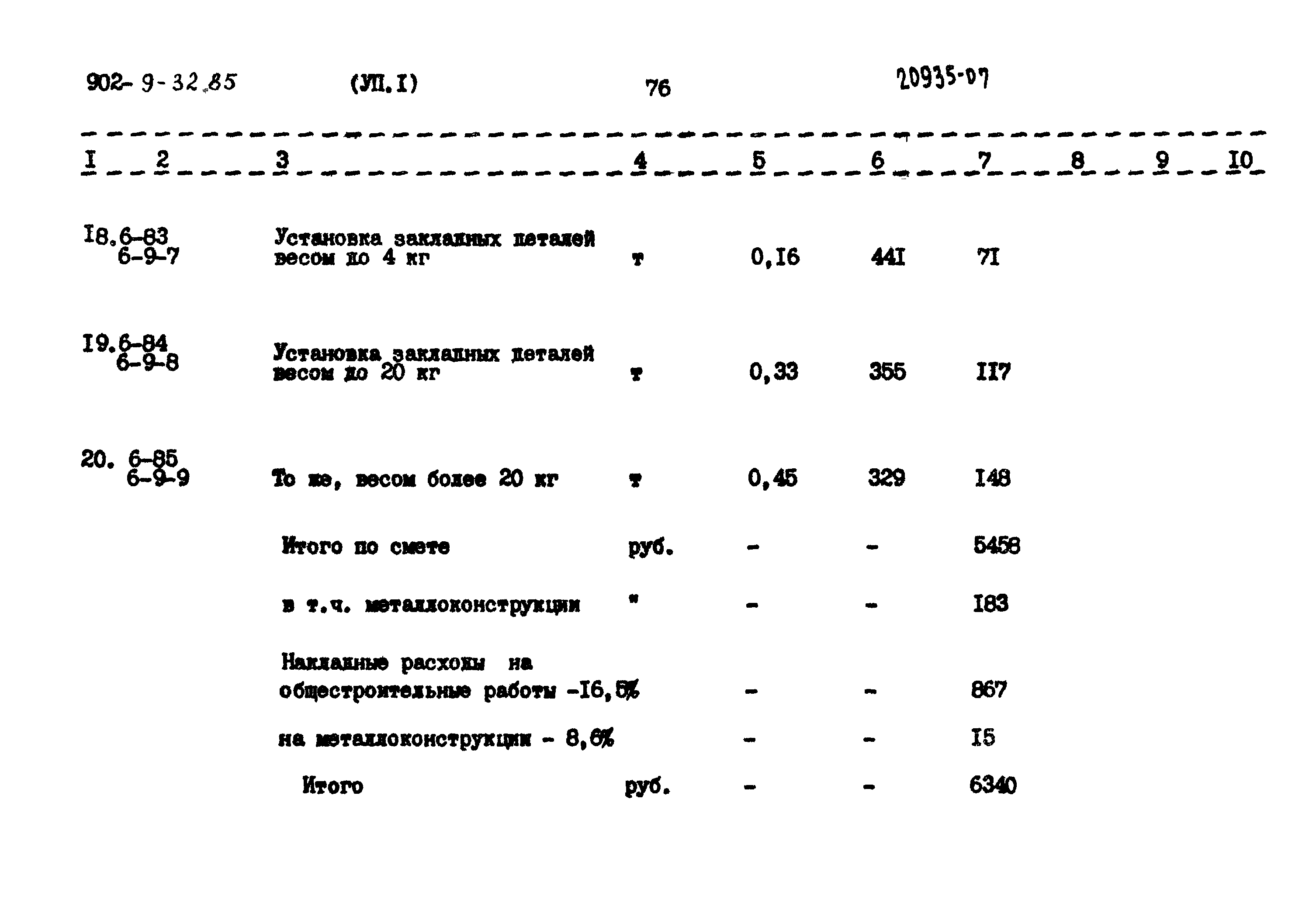 Типовой проект 902-9-32.85