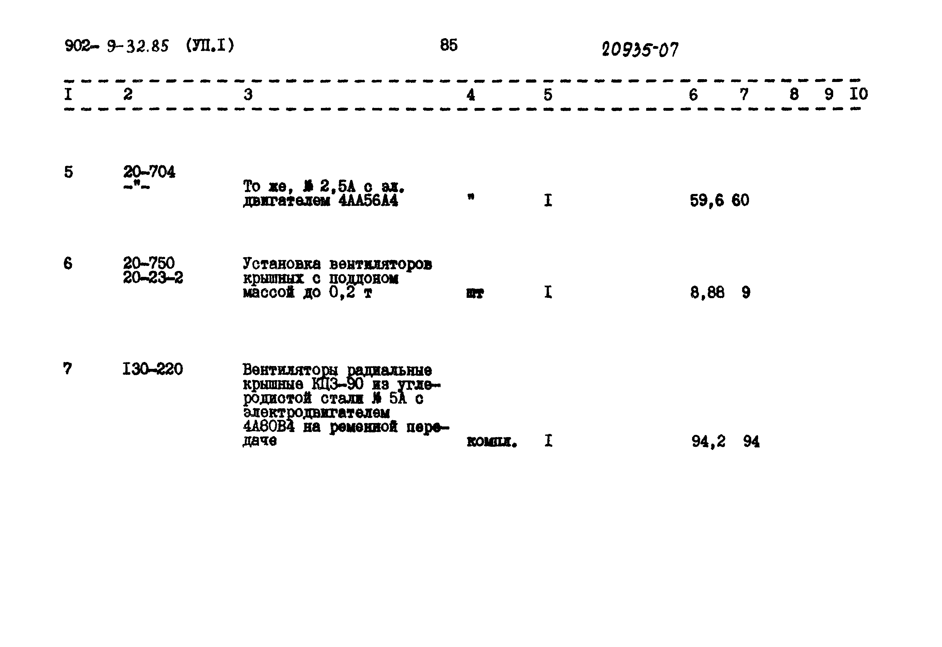 Типовой проект 902-9-32.85