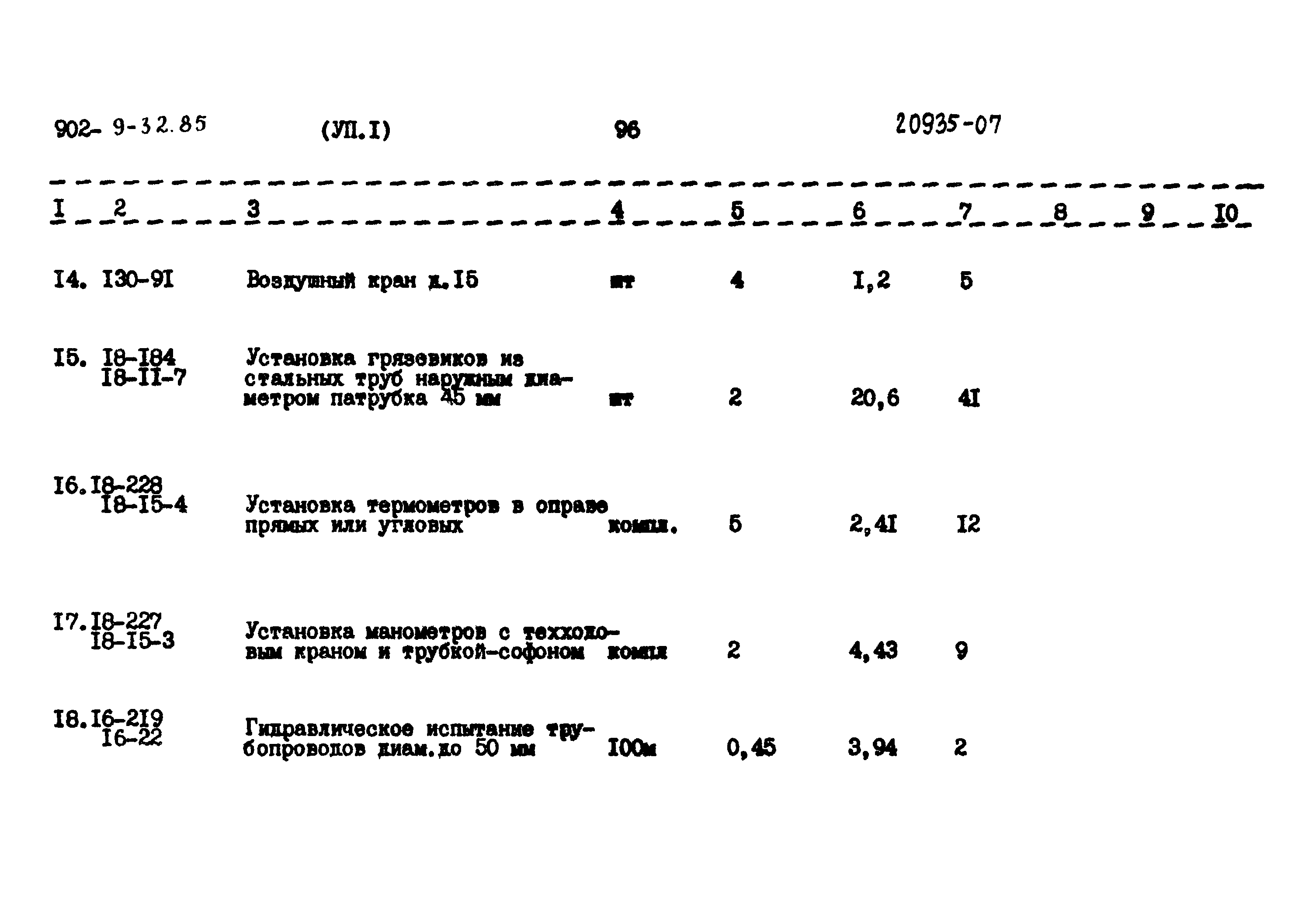 Типовой проект 902-9-32.85
