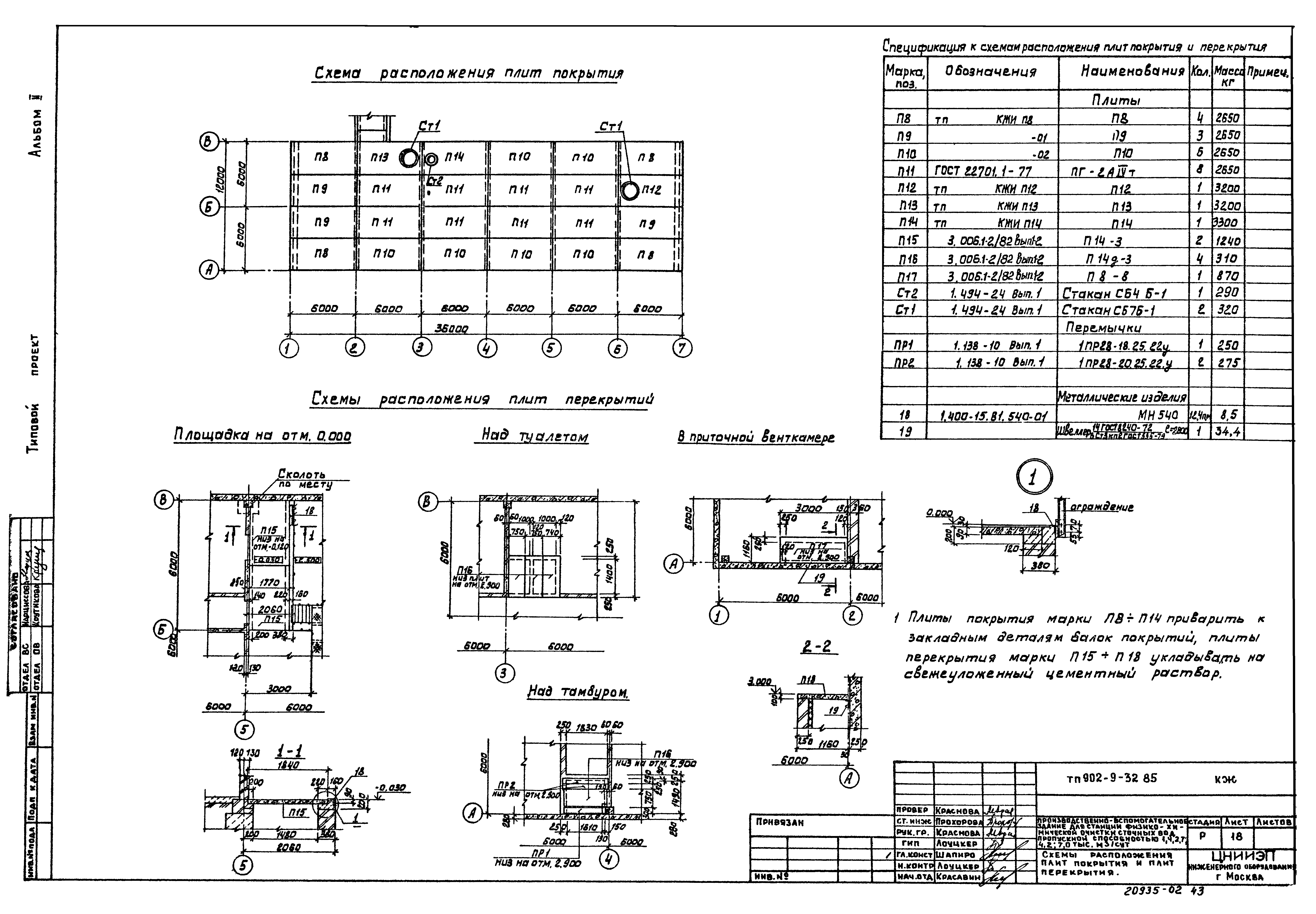 Типовой проект 902-9-32.85