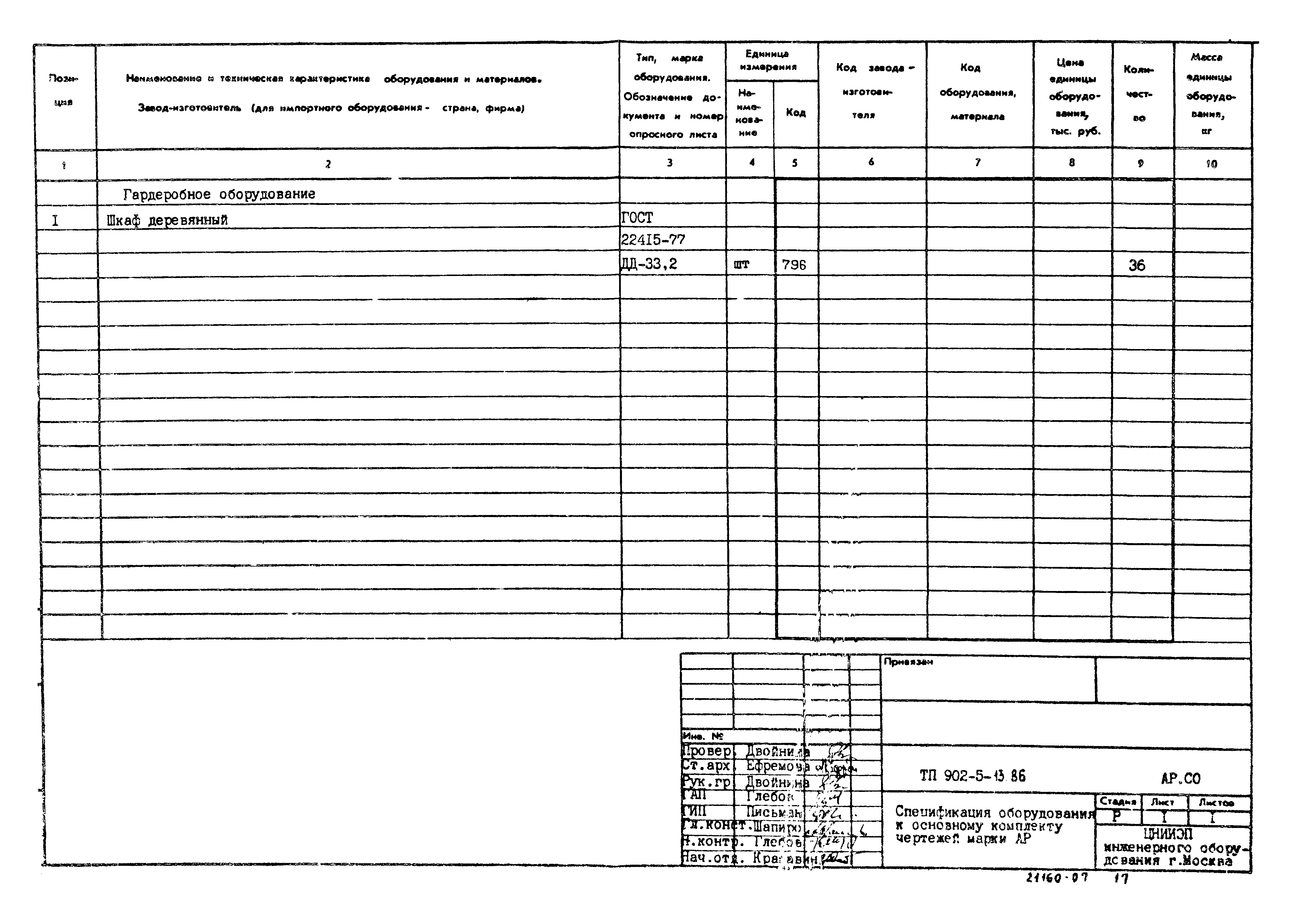 Типовой проект 902-5-13.86