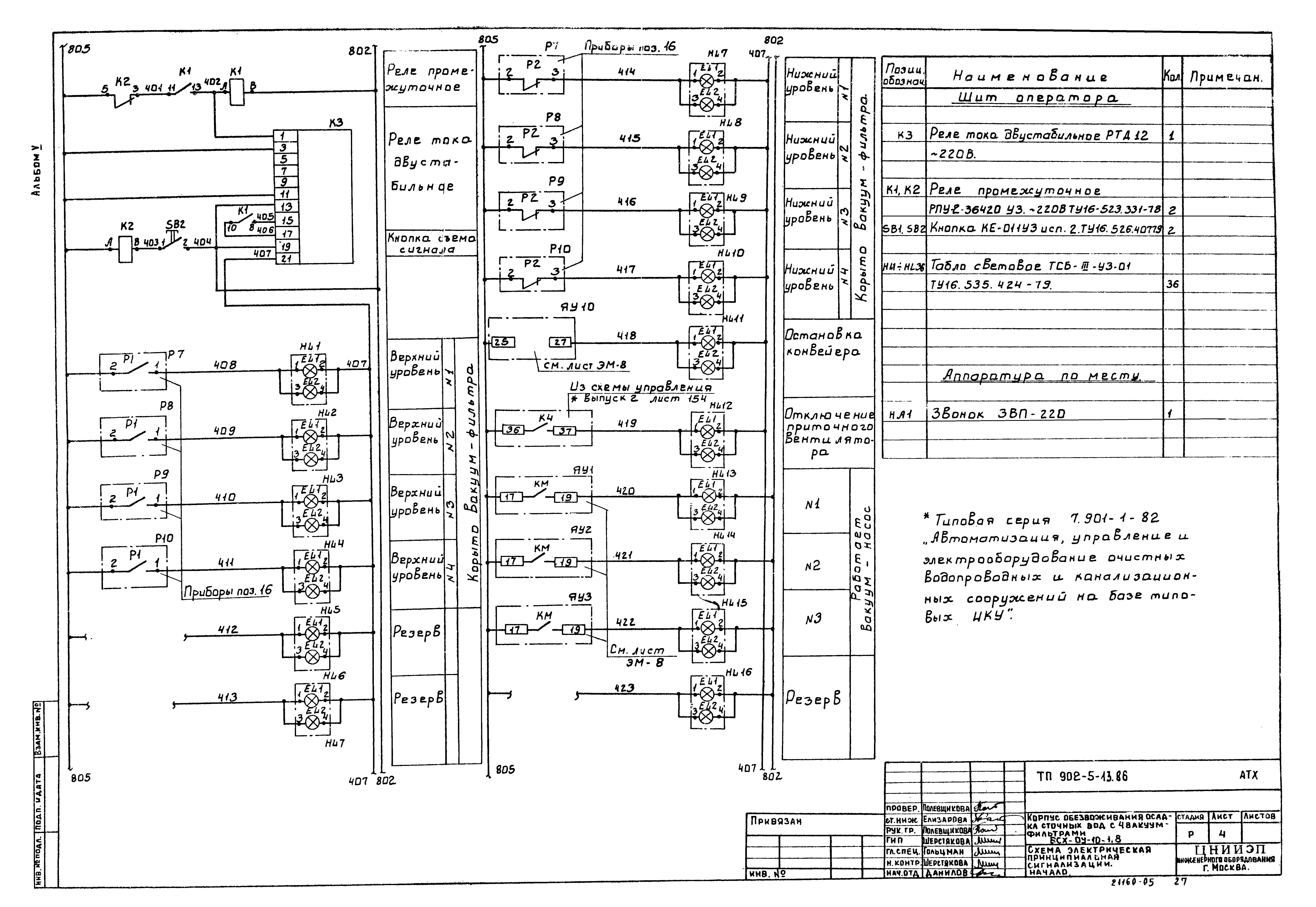 Типовой проект 902-5-13.86