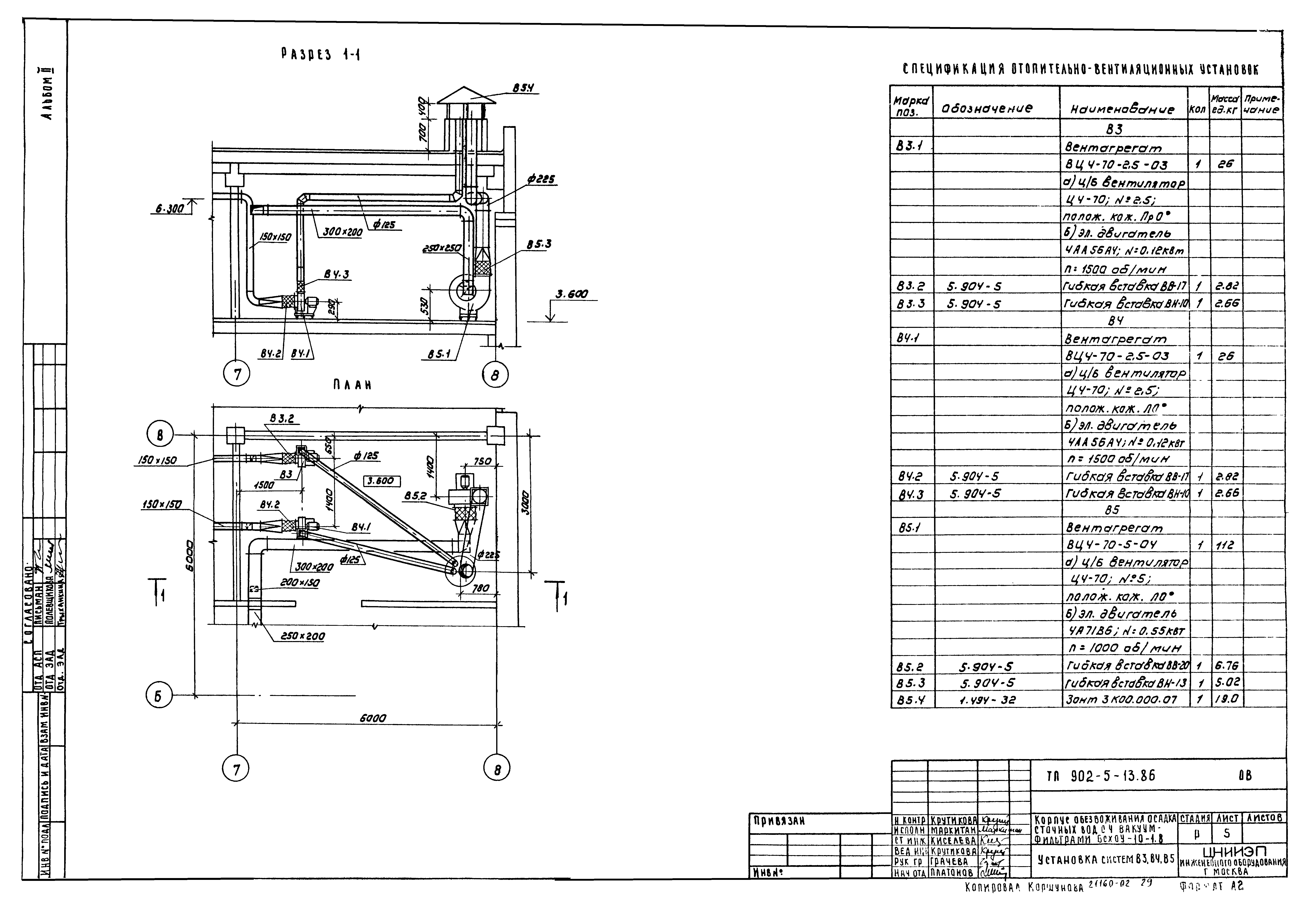 Типовой проект 902-5-13.86