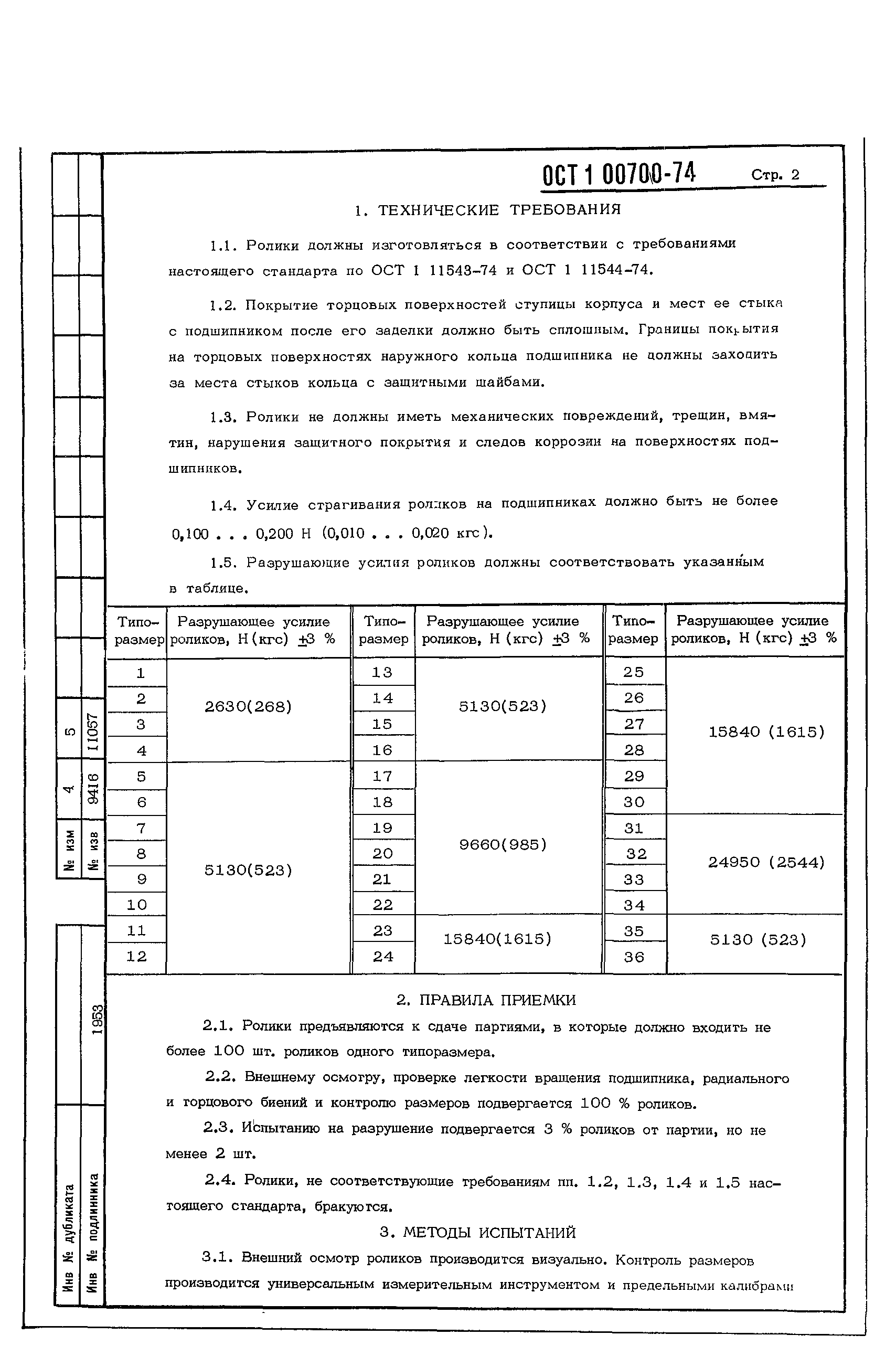 ОСТ 1 00700-74