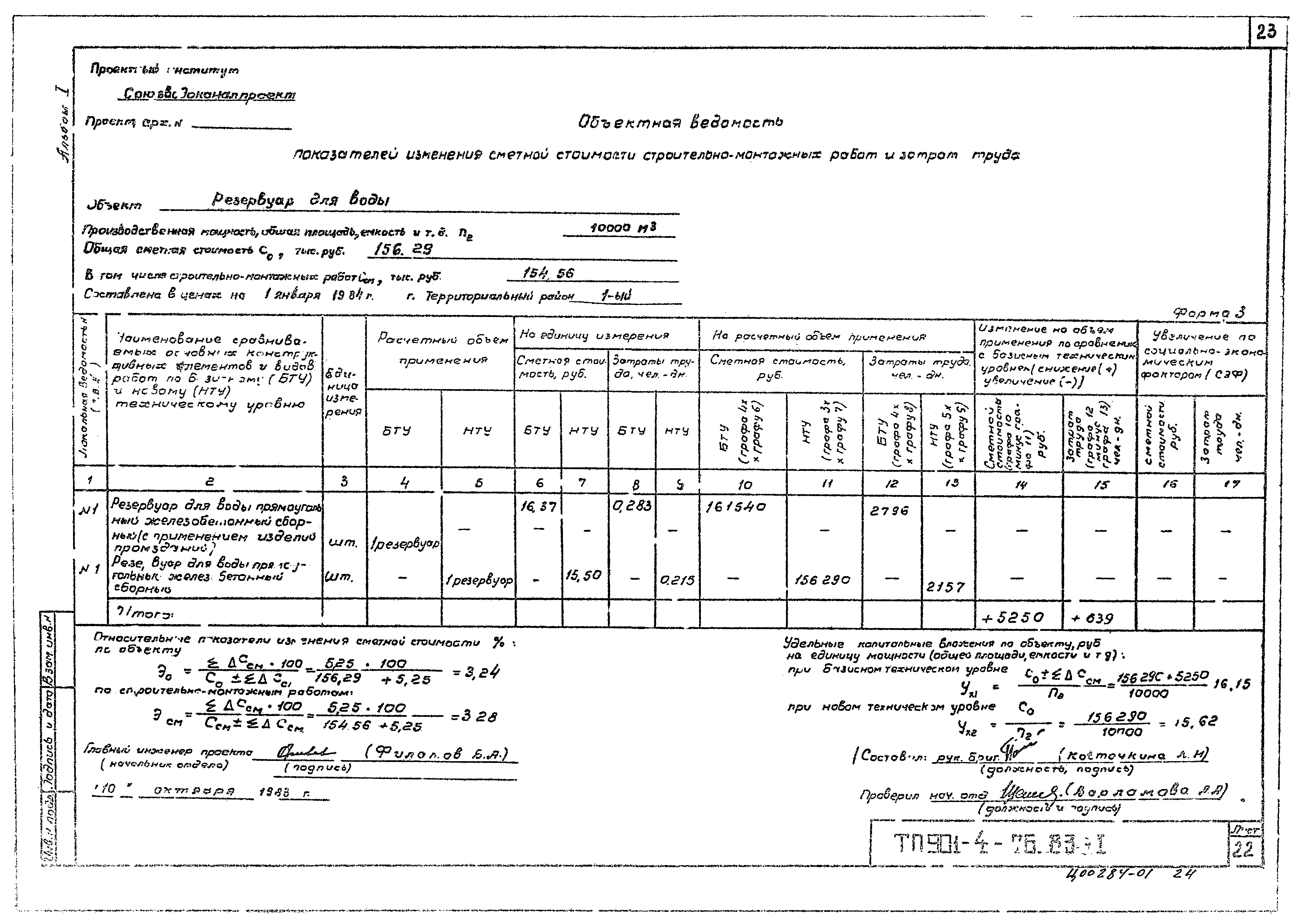 Типовой проект 901-4-70.83