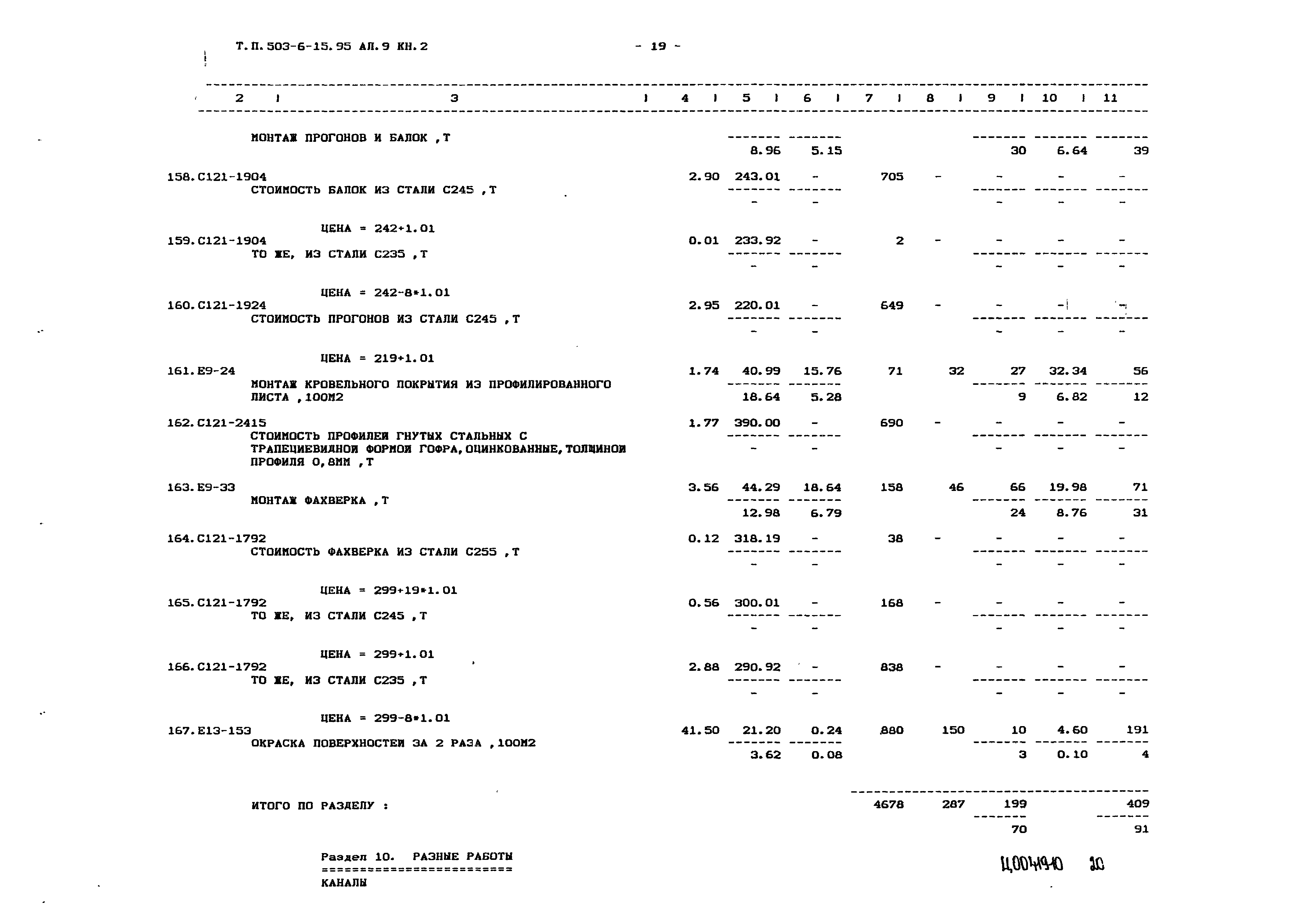 Типовой проект 503-6-15.95