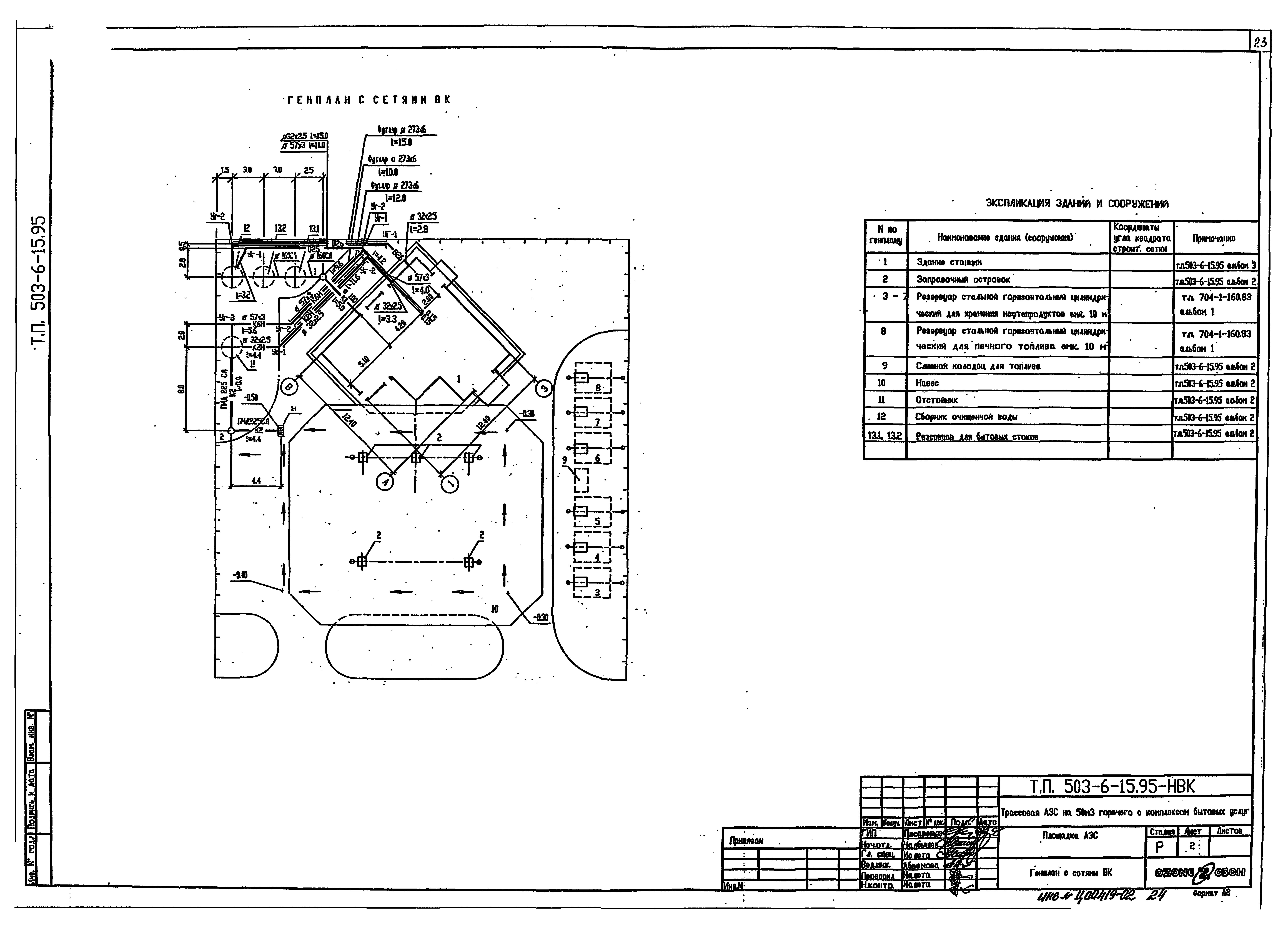 Типовой проект 503-6-15.95