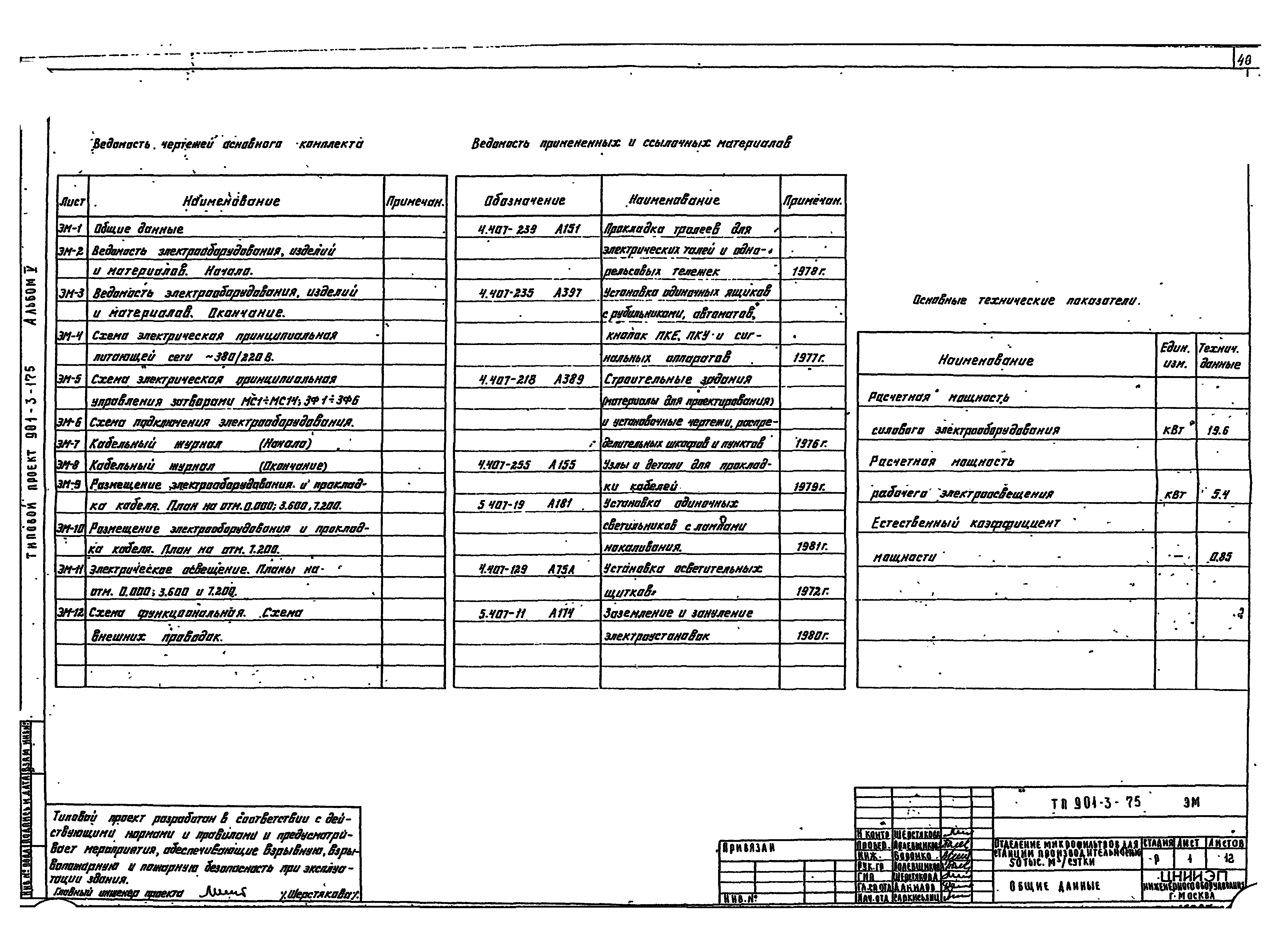 Типовой проект 901-3-175