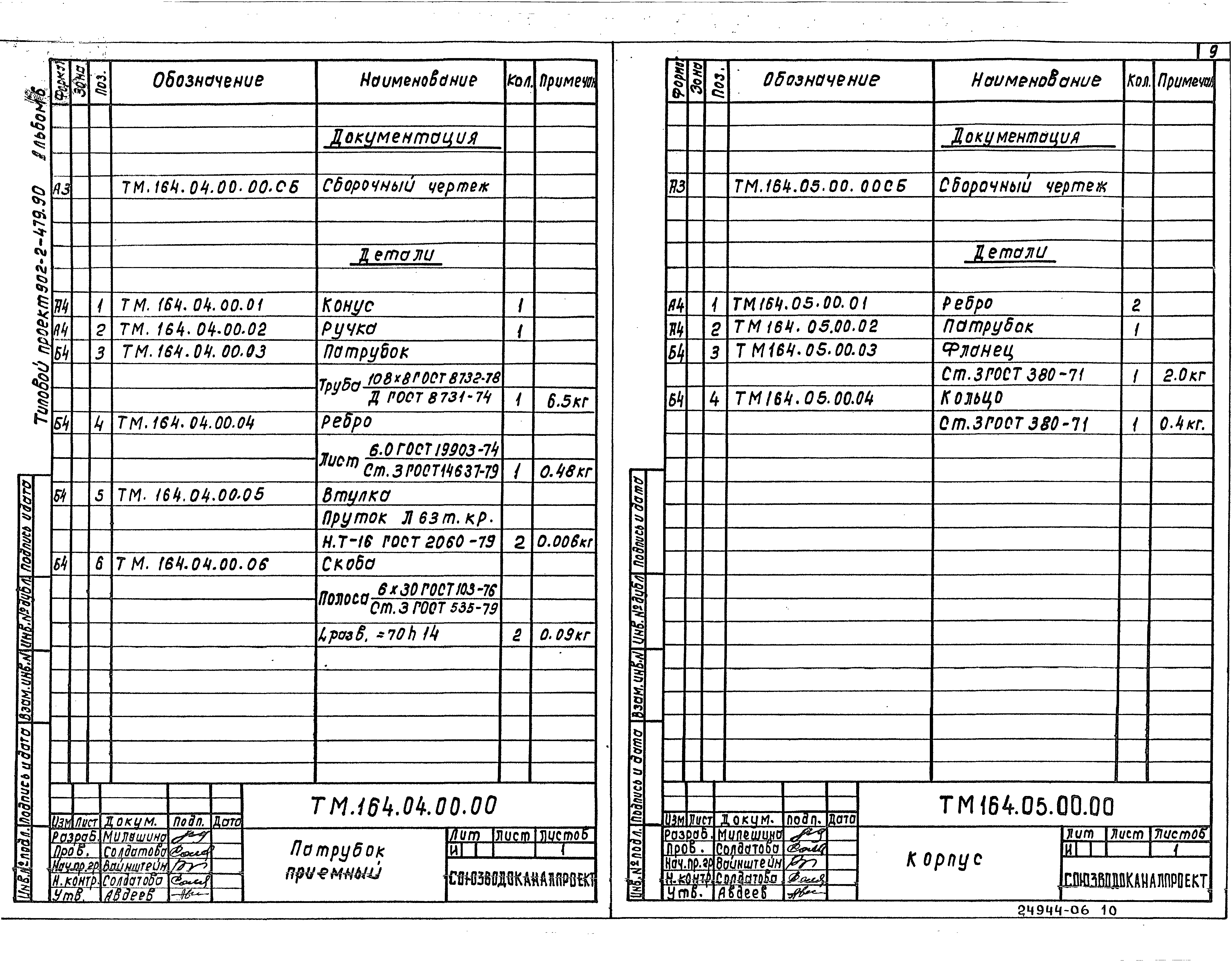 Типовой проект 902-2-480.90