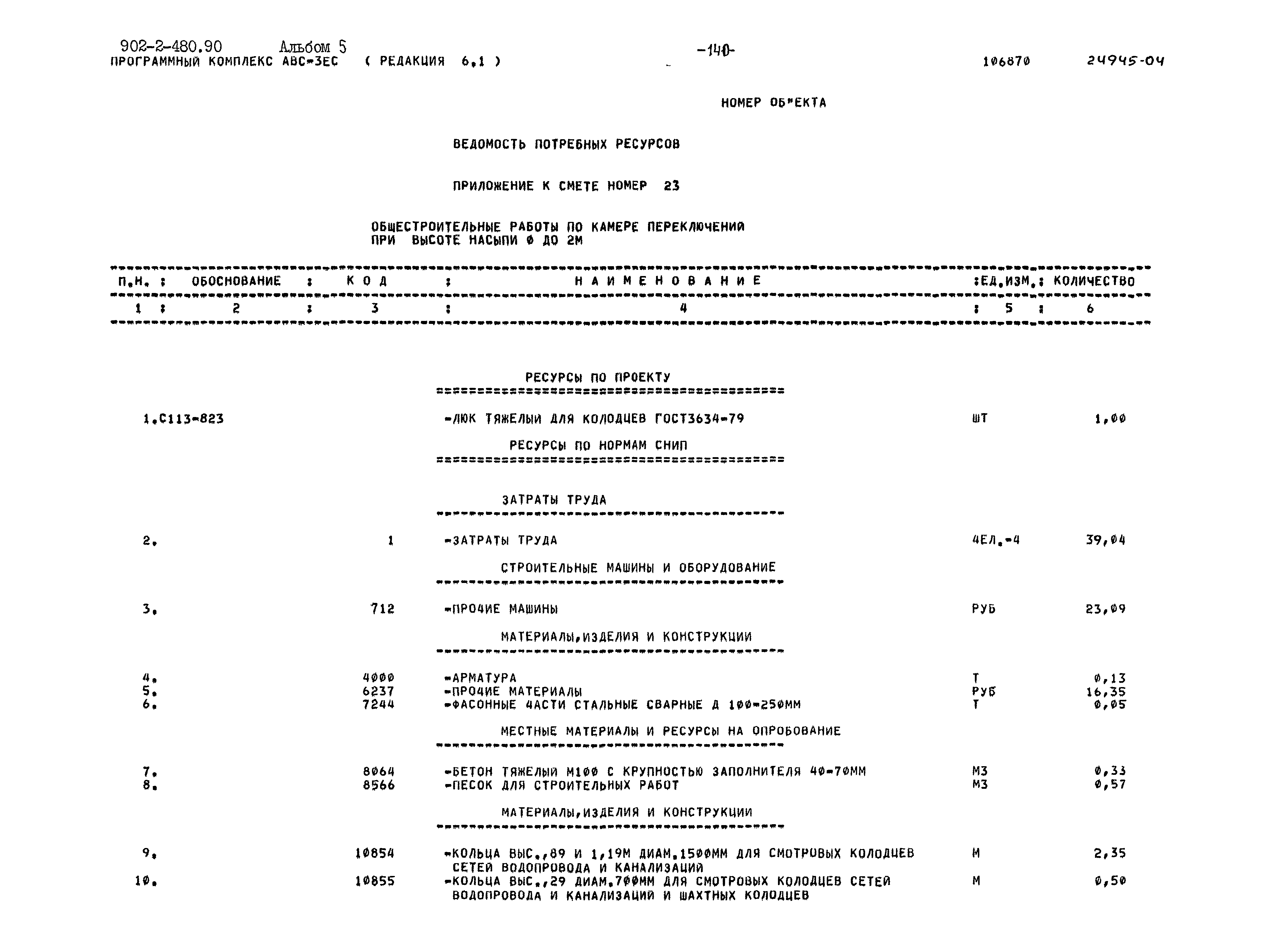 Типовой проект 902-2-480.90