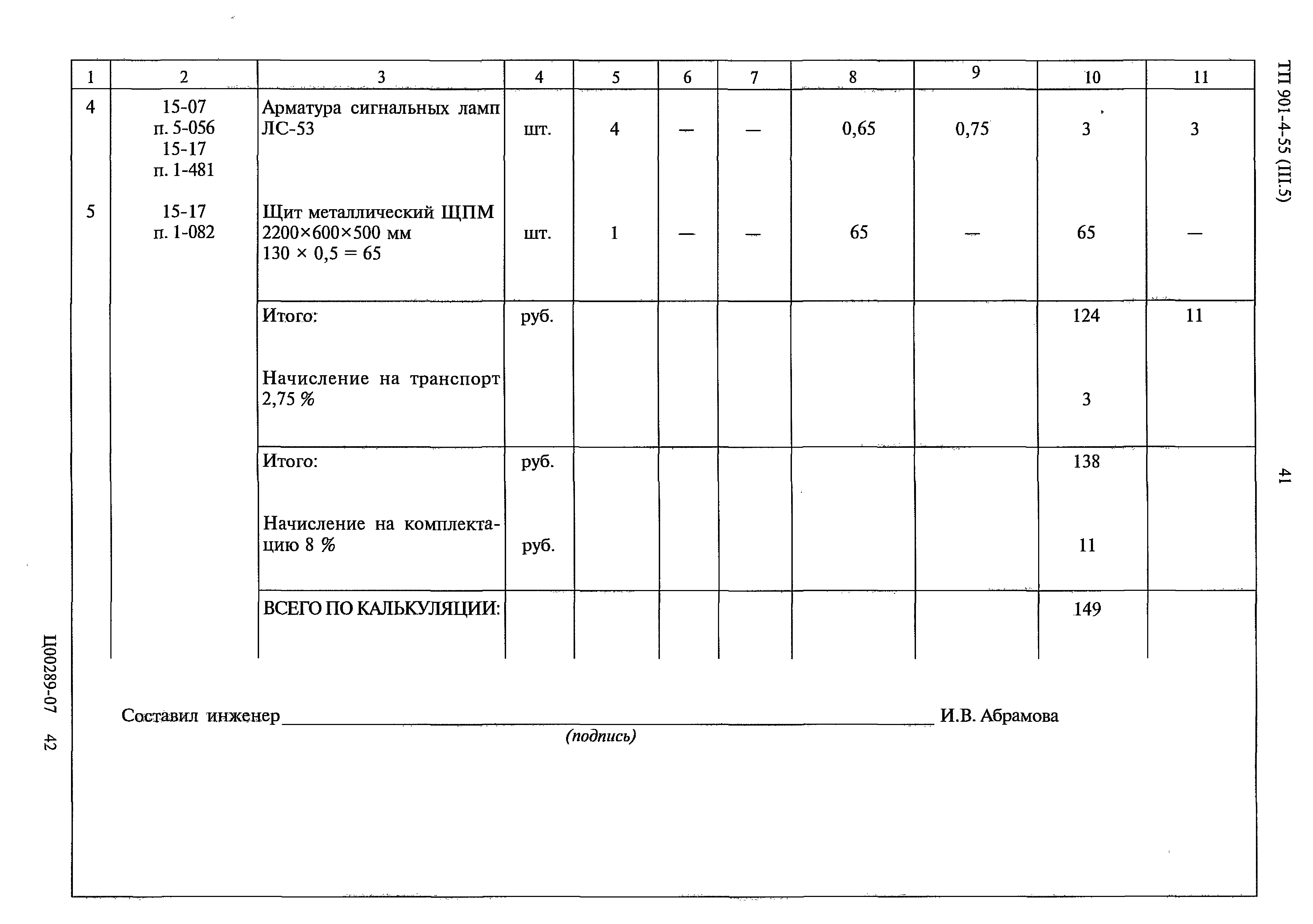 Типовой проект 901-4-55