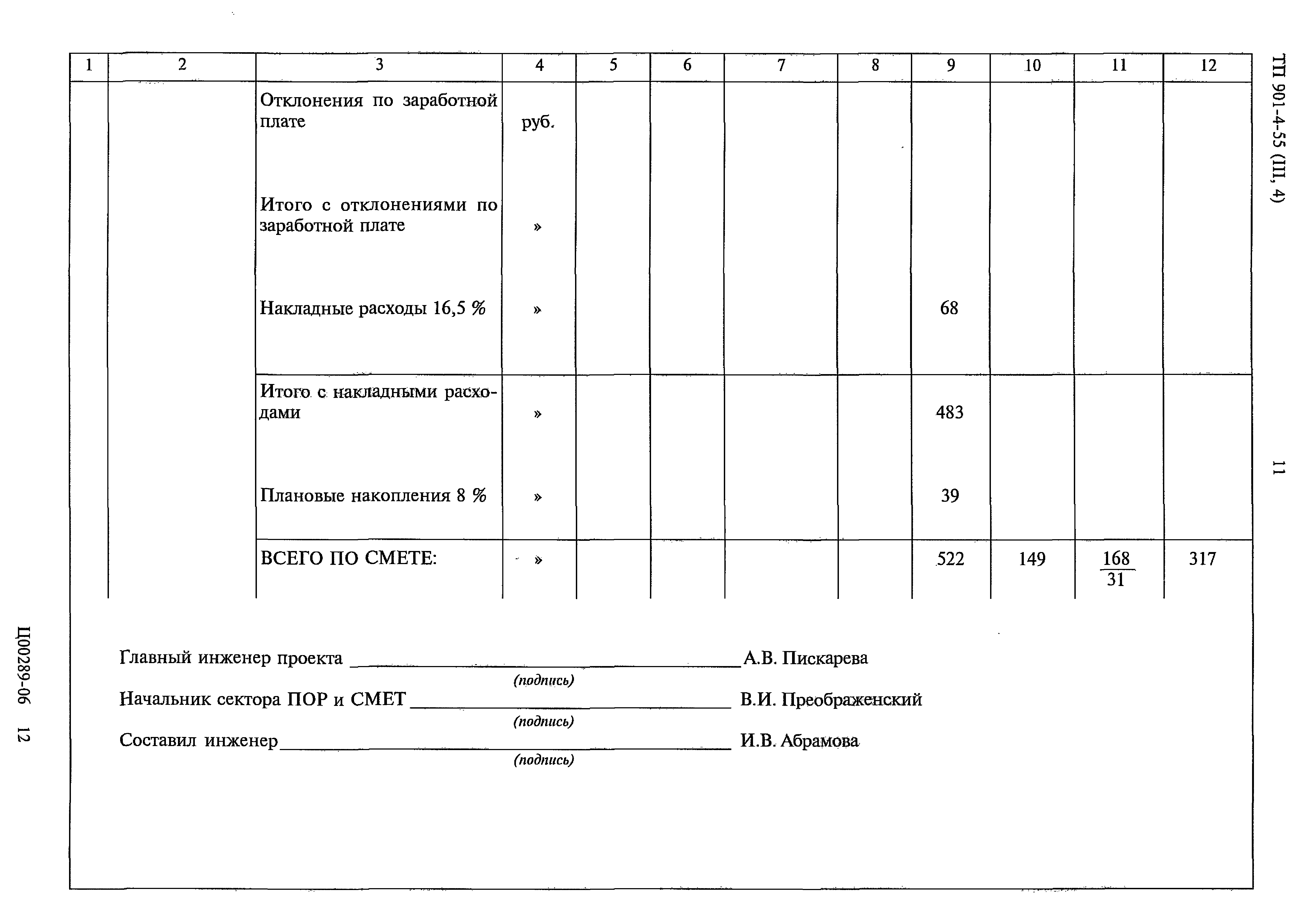Типовой проект 901-4-55
