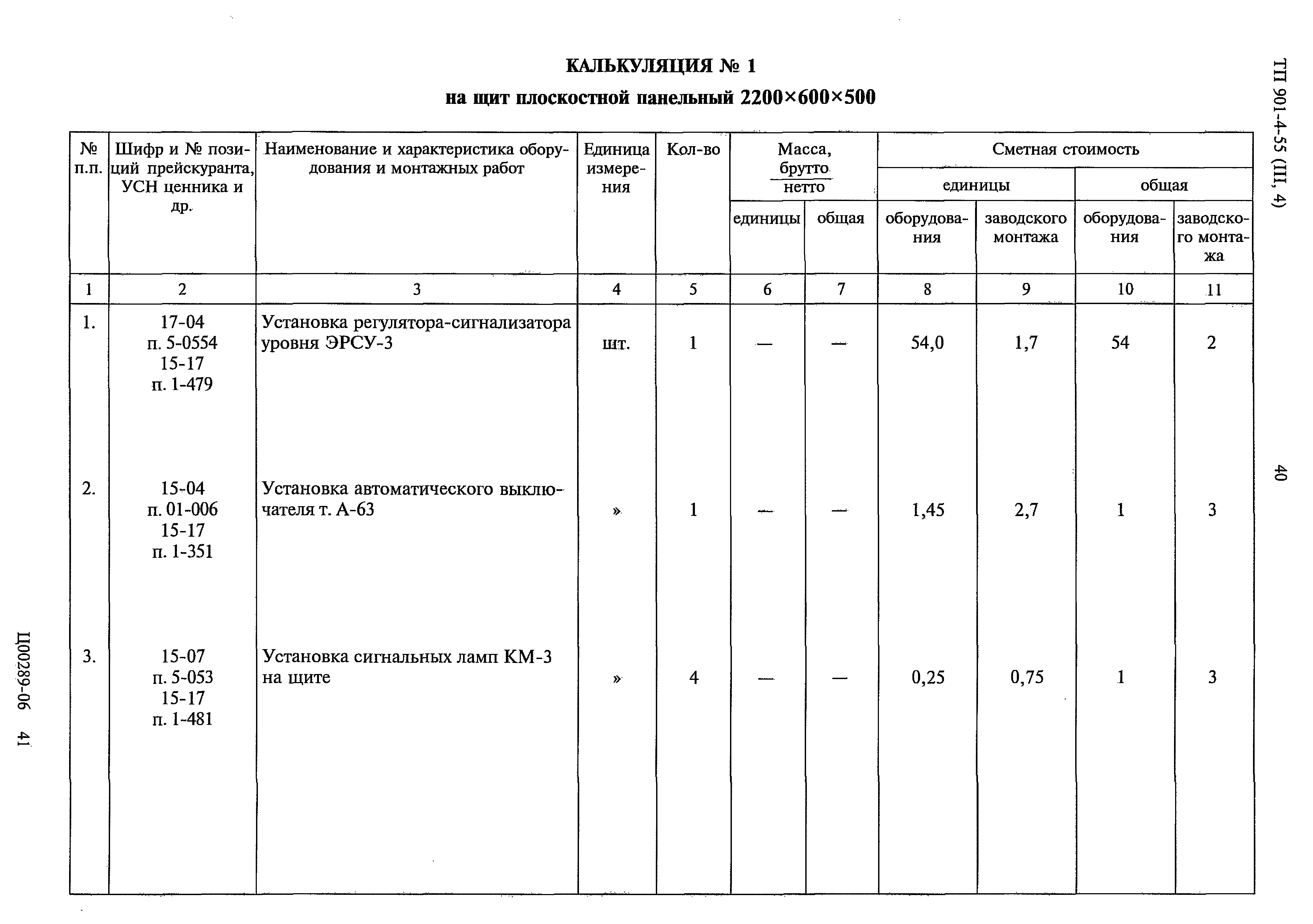 Типовой проект 901-4-55