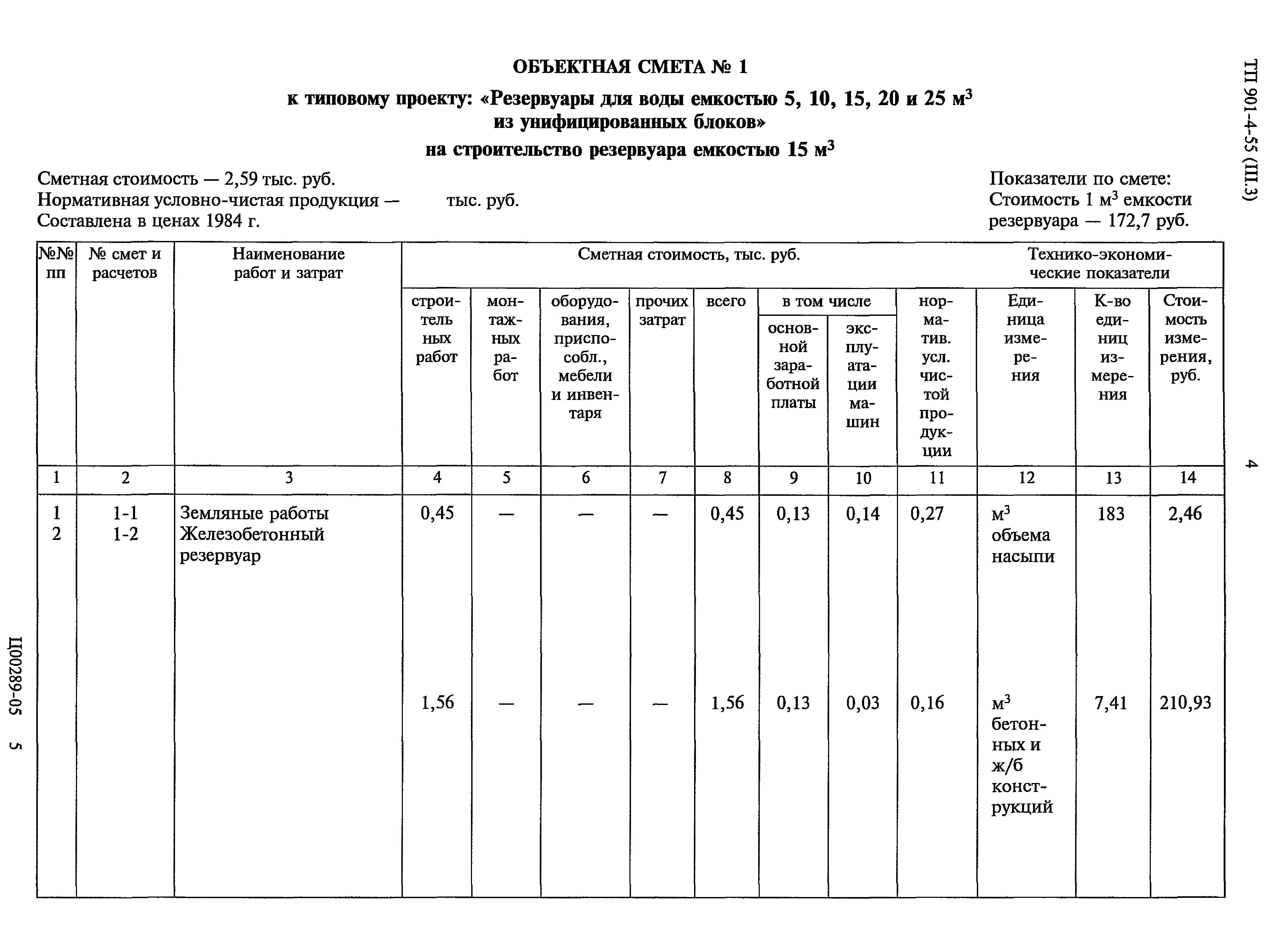 Типовой проект 901-4-55