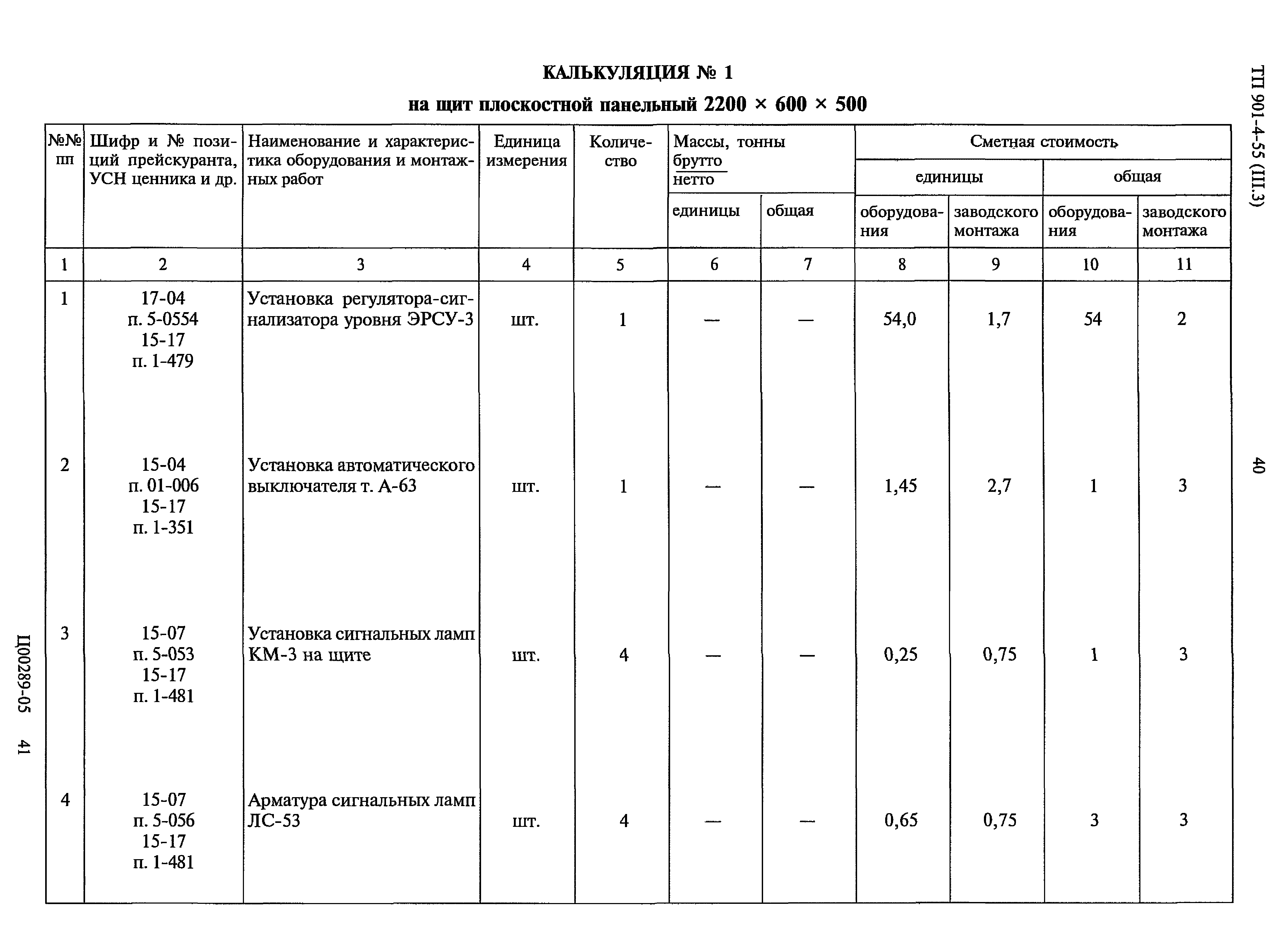 Типовой проект 901-4-55