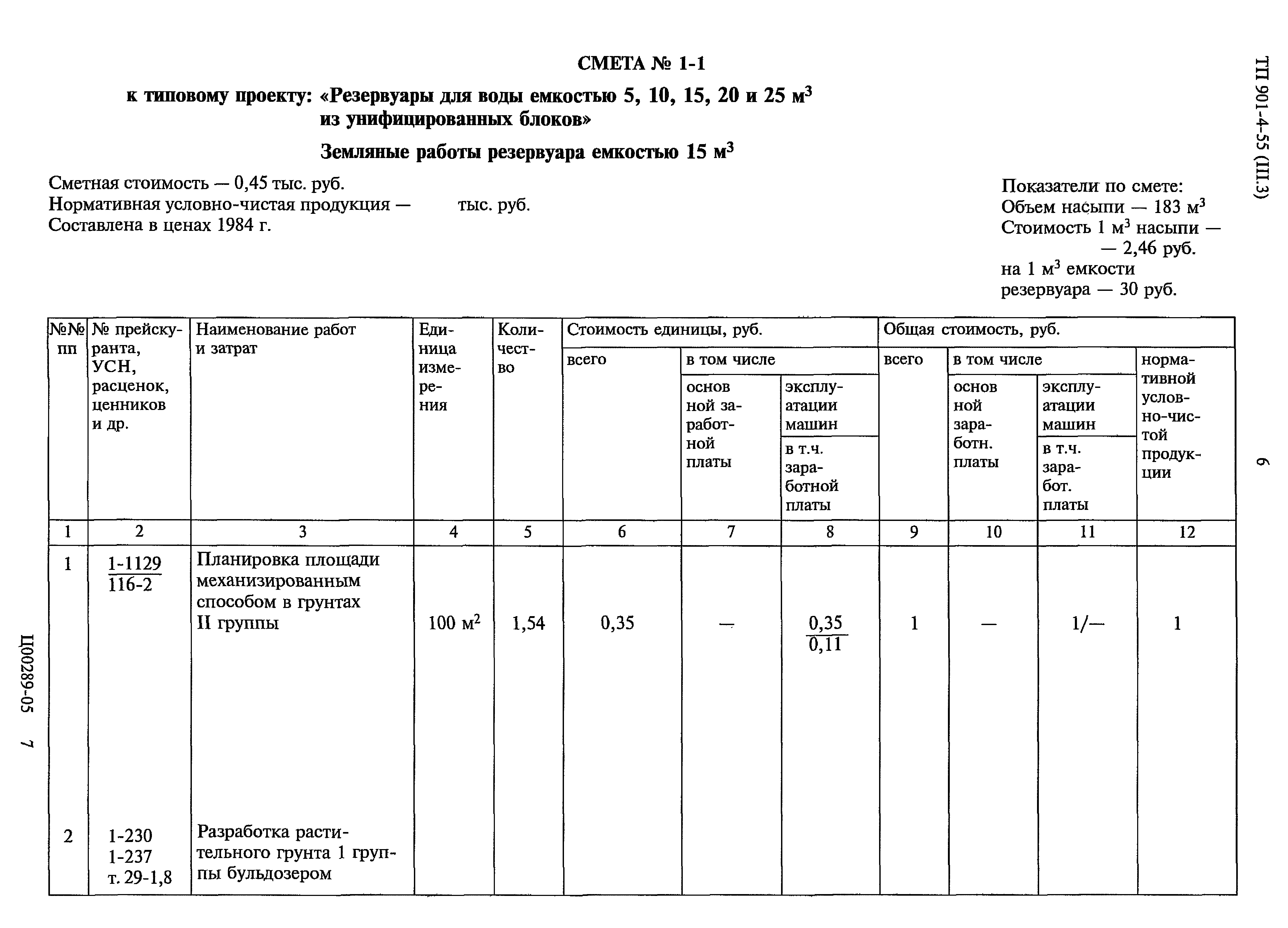 Типовой проект 901-4-55