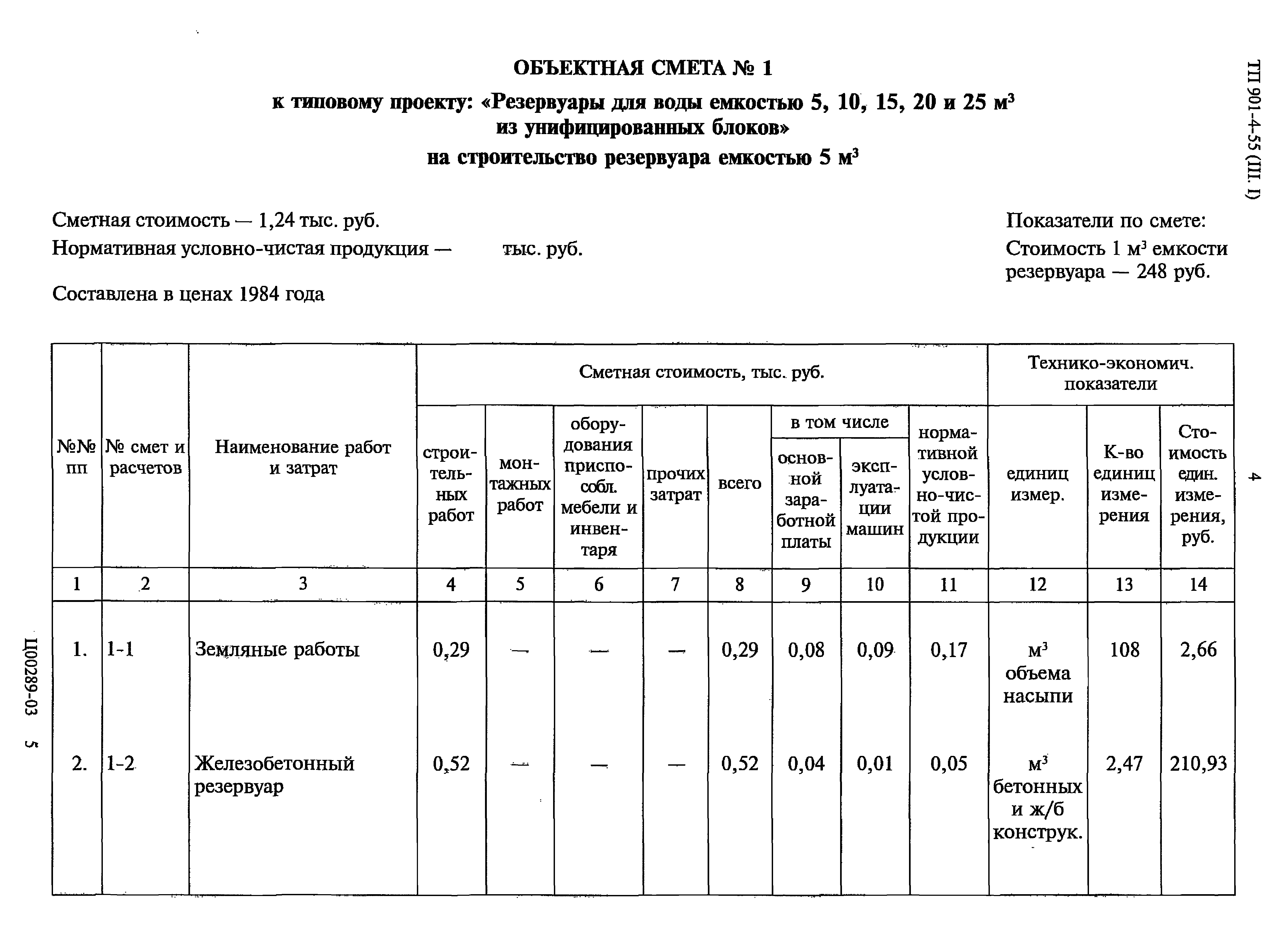 Типовой проект 901-4-55