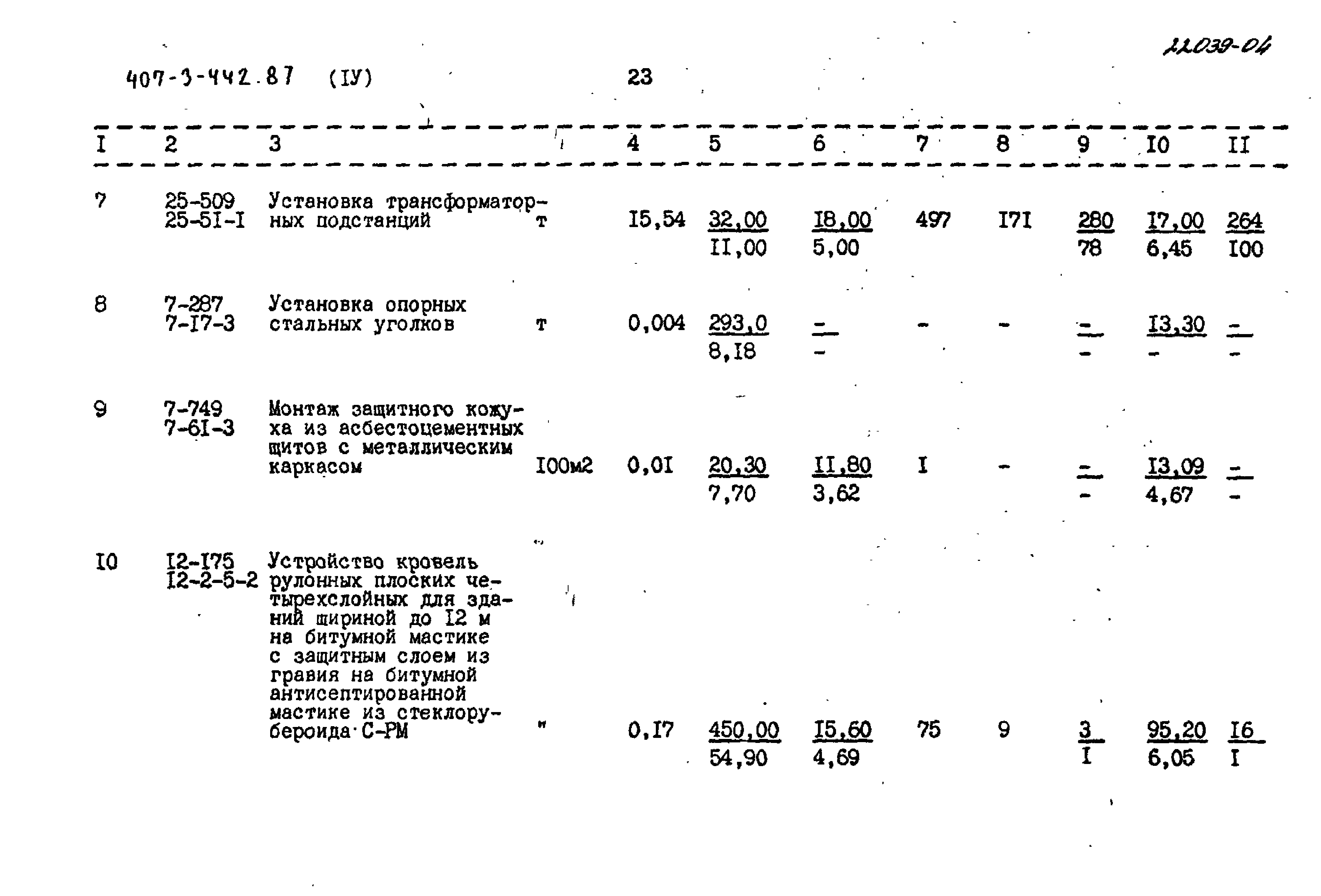 Типовой проект 407-3-442.87