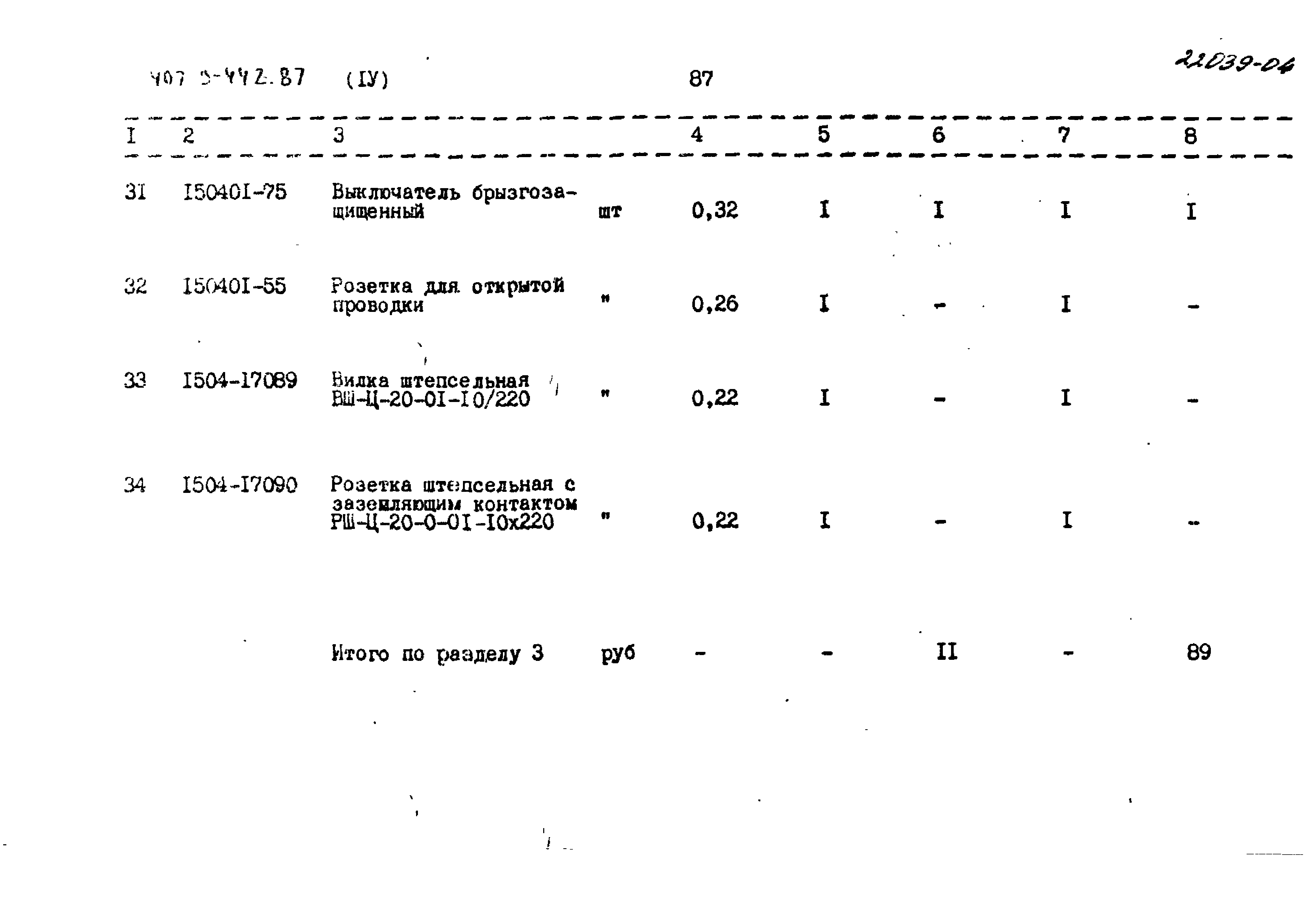 Типовой проект 407-3-442.87