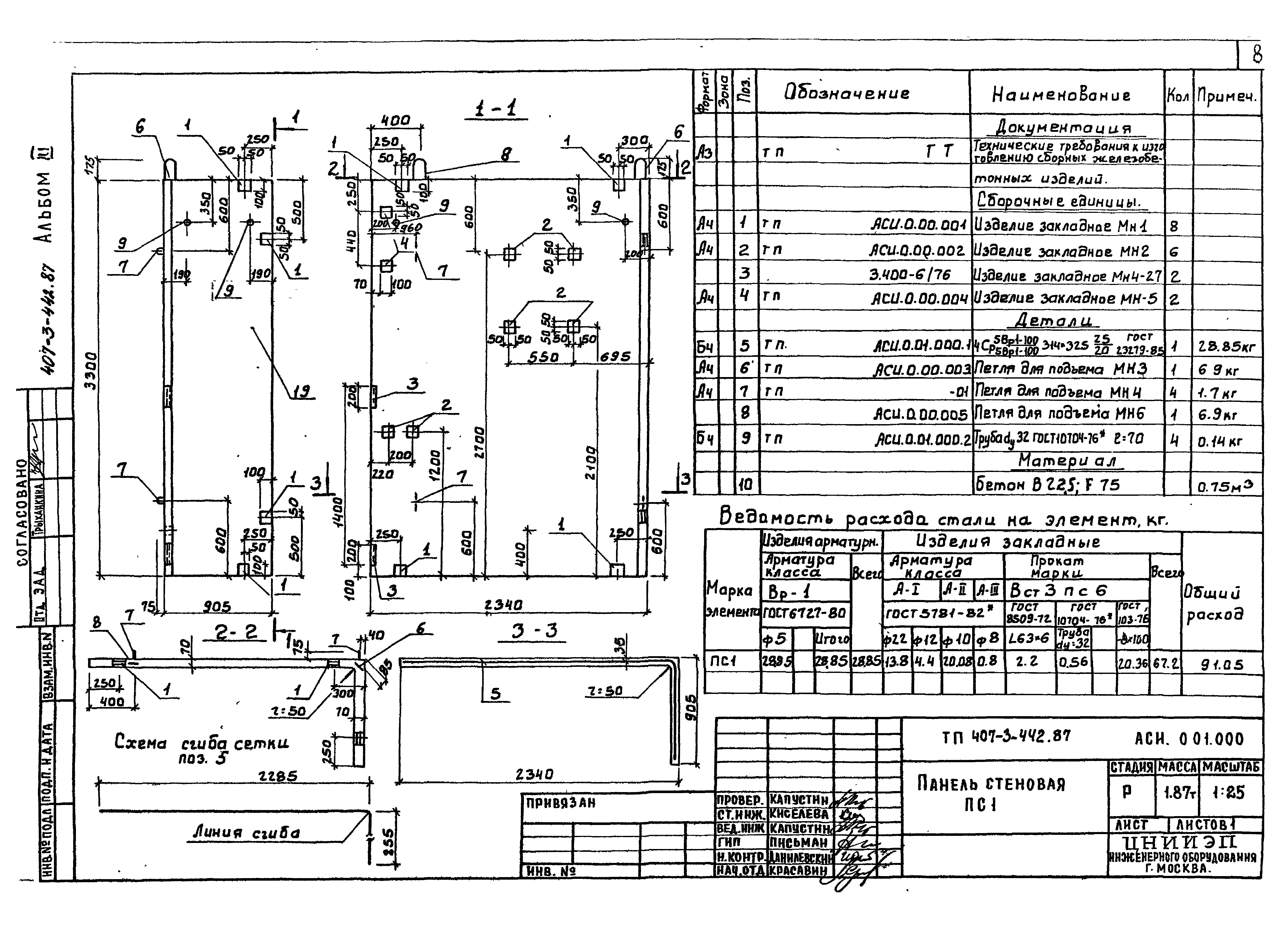 Типовой проект 407-3-442.87