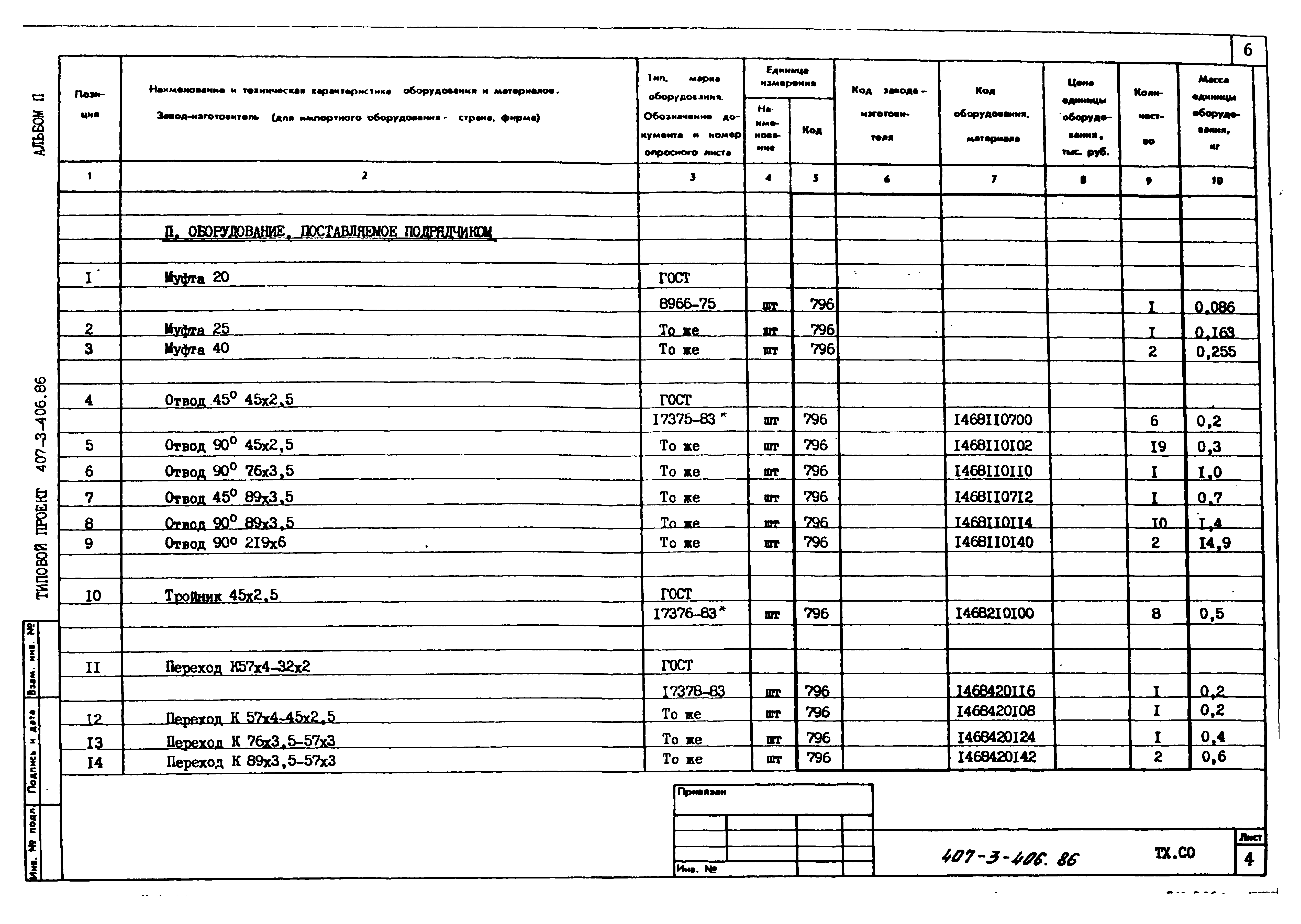 Типовой проект 407-3-406.86