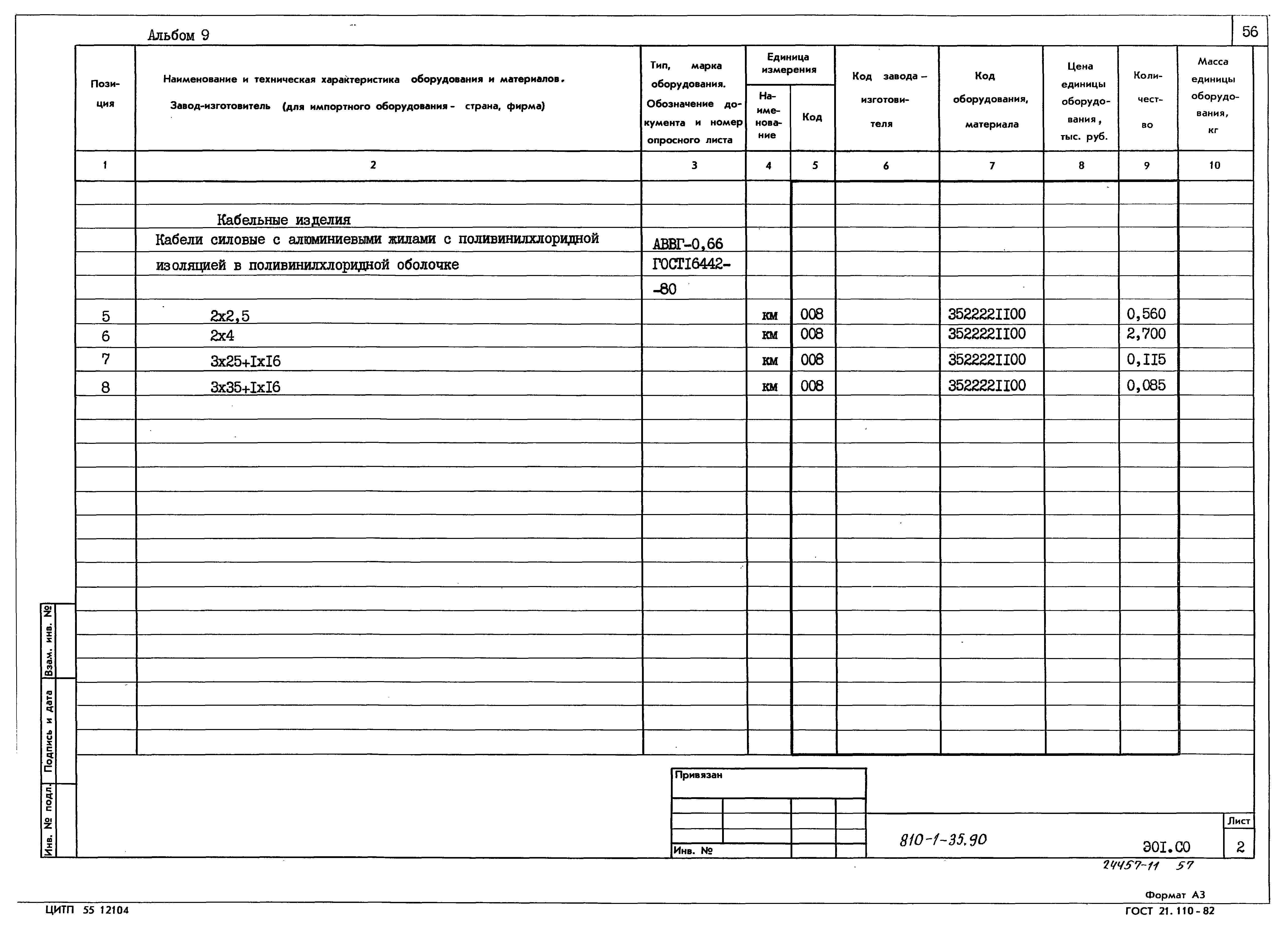 Типовой проект 810-1-35.90