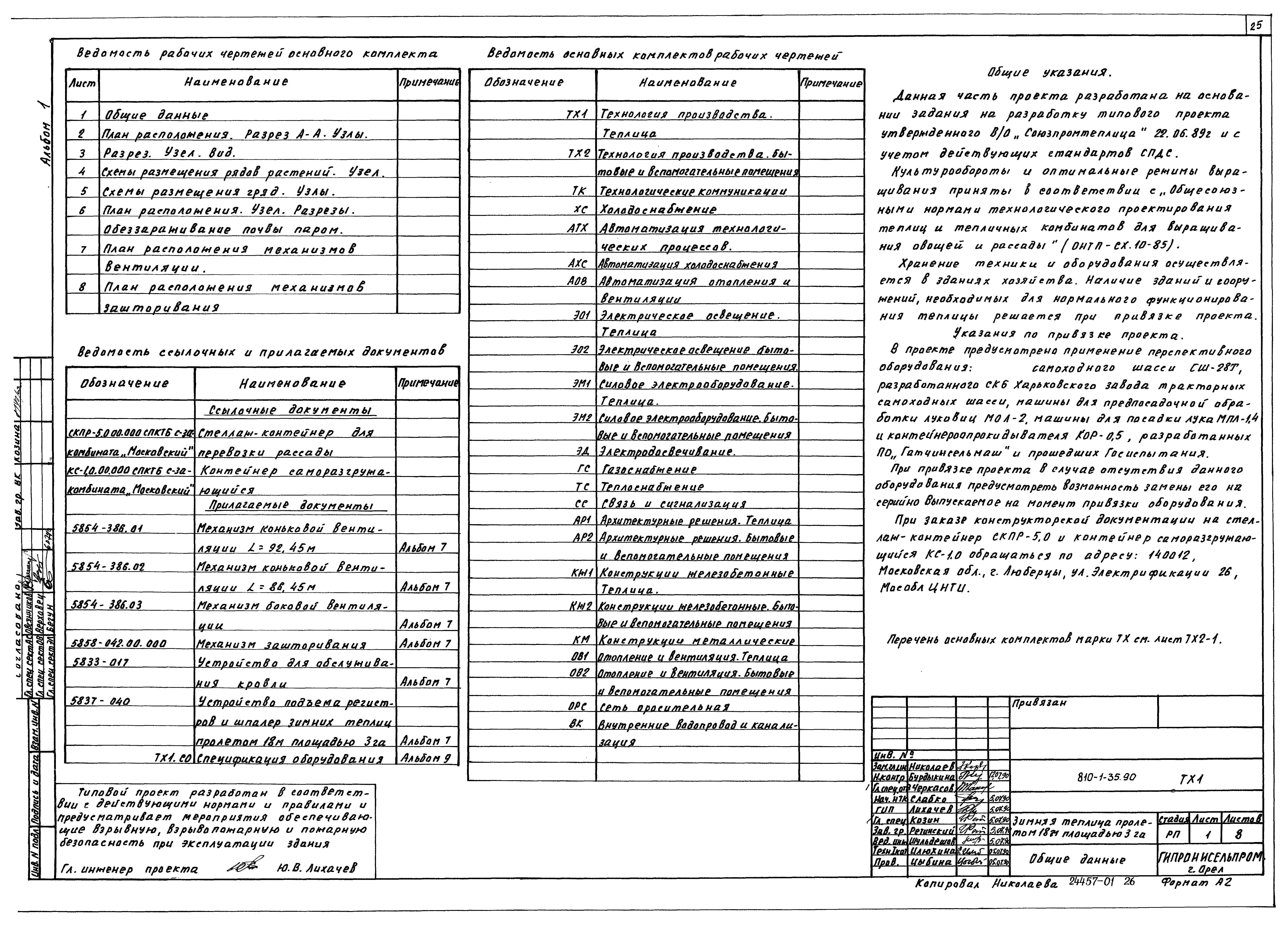 Типовой проект 810-1-35.90