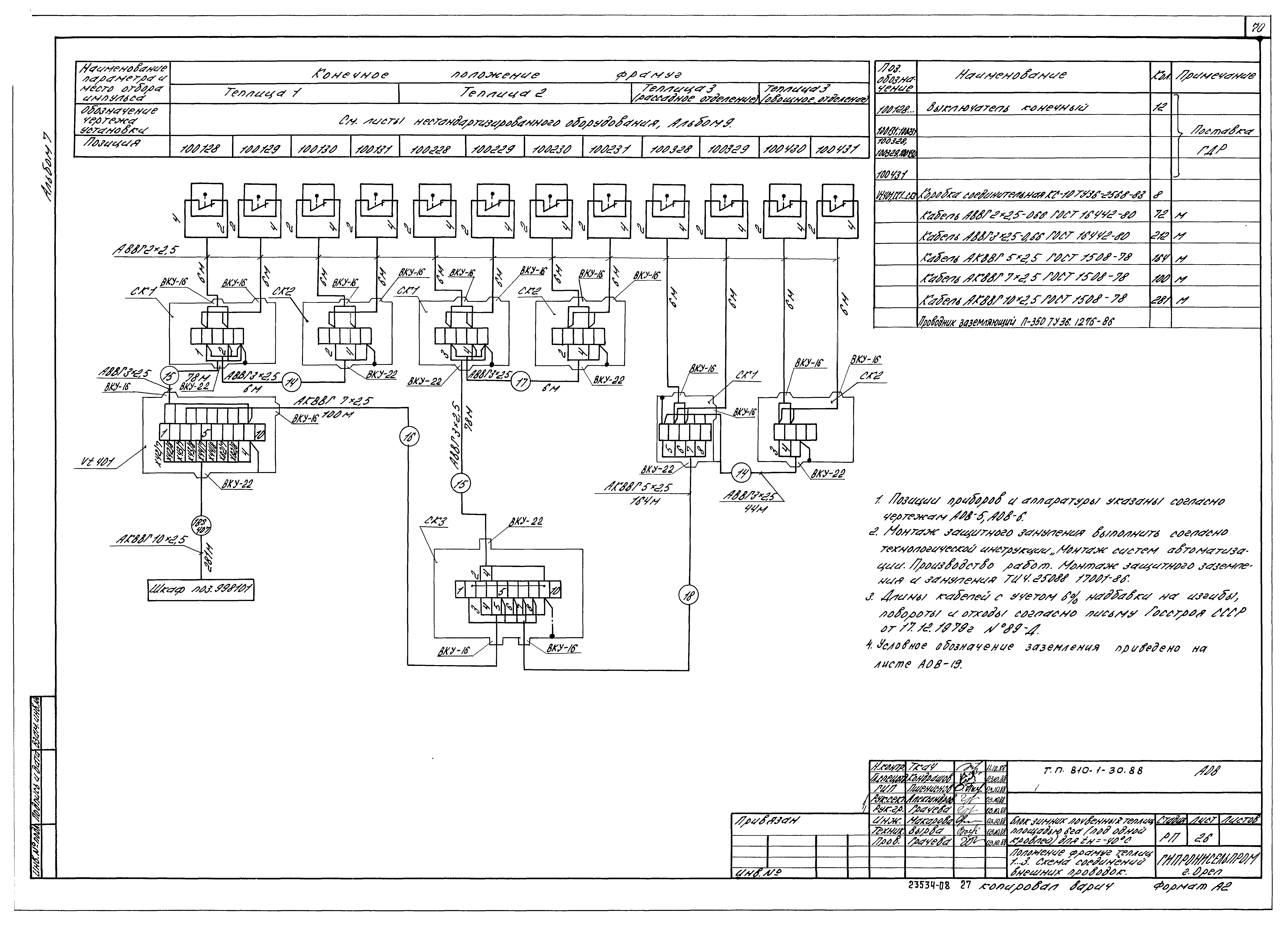 Типовой проект 810-1-30.88
