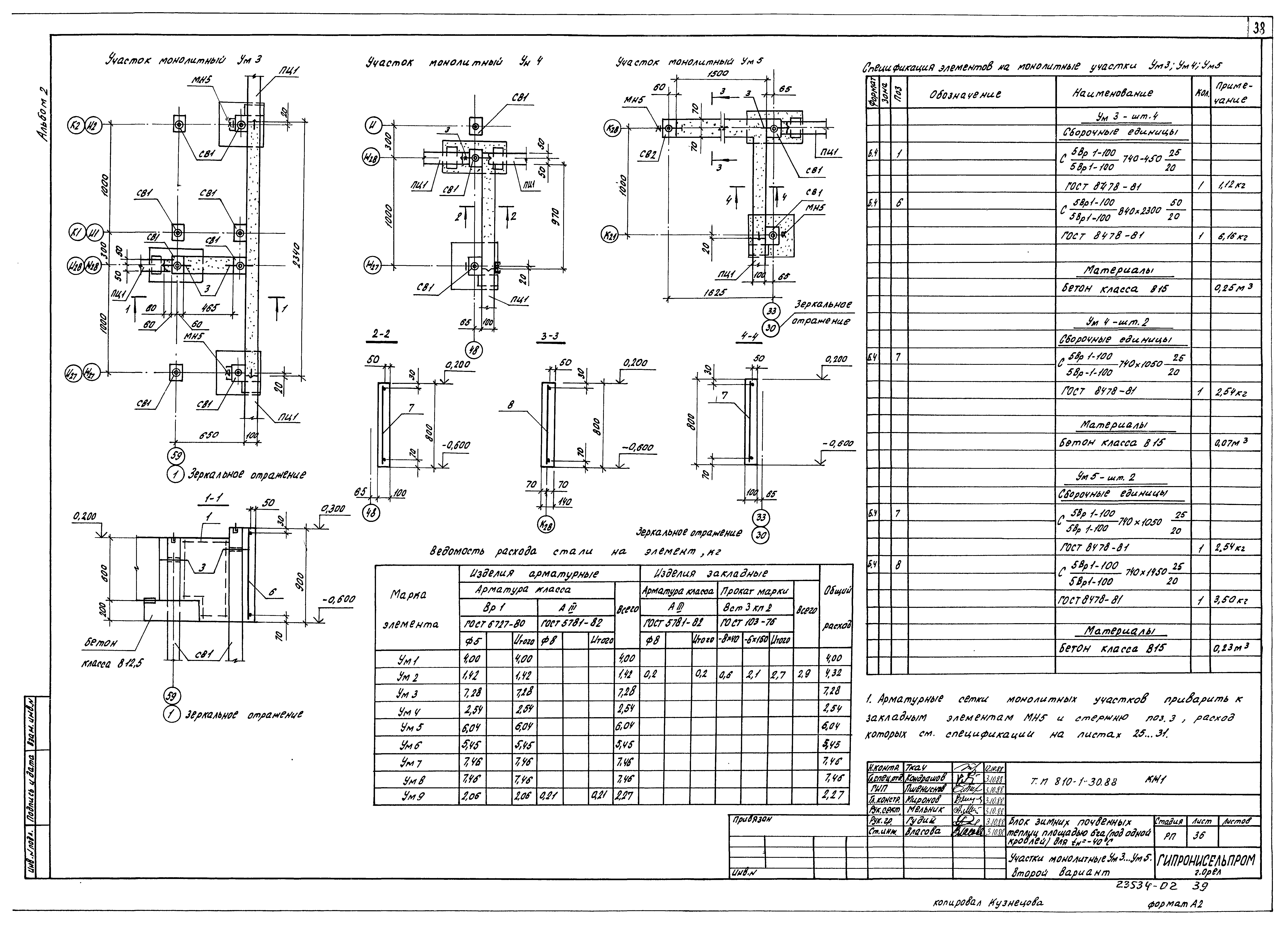 Типовой проект 810-1-30.88