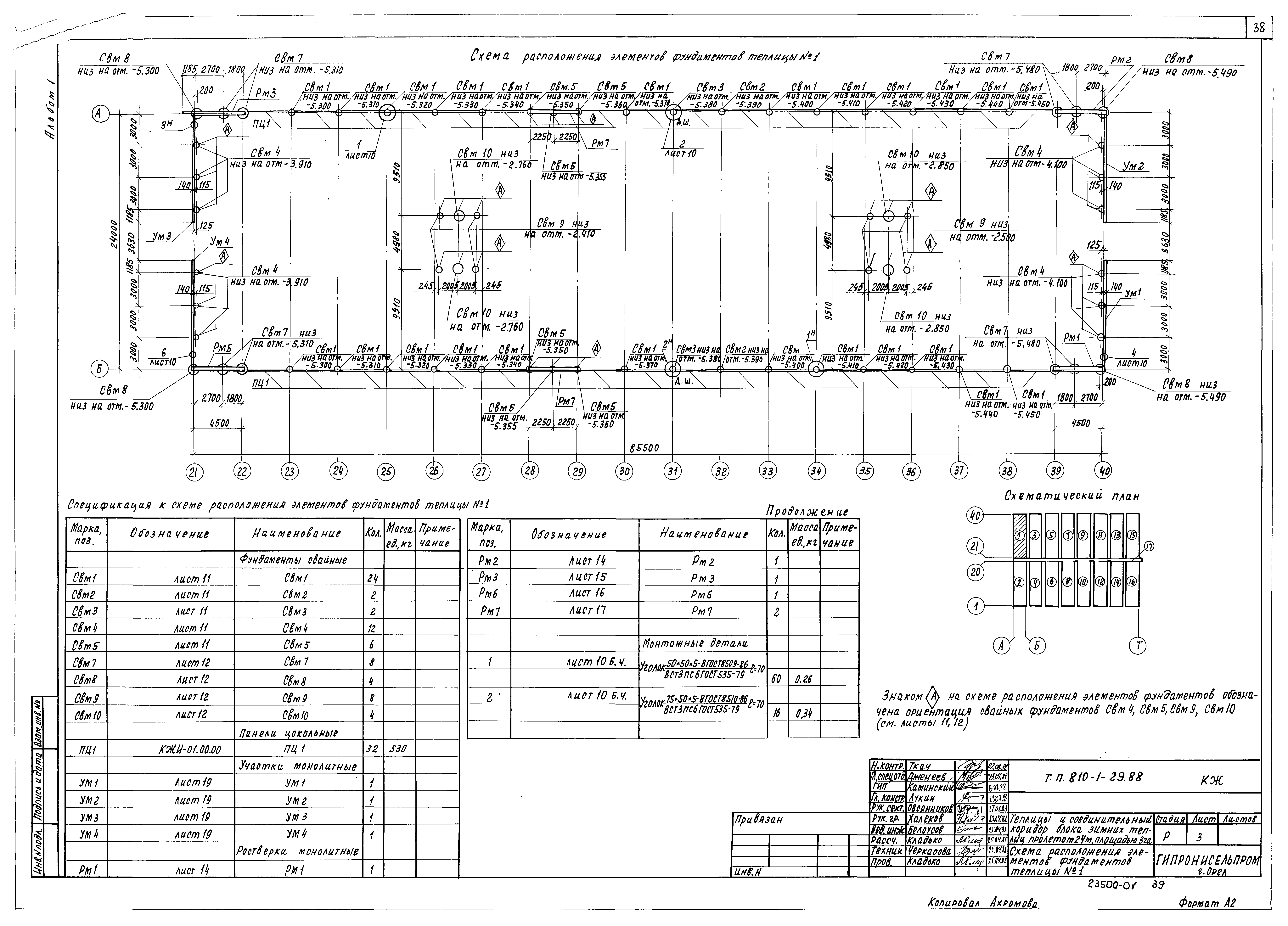 Типовой проект 810-1-29.88