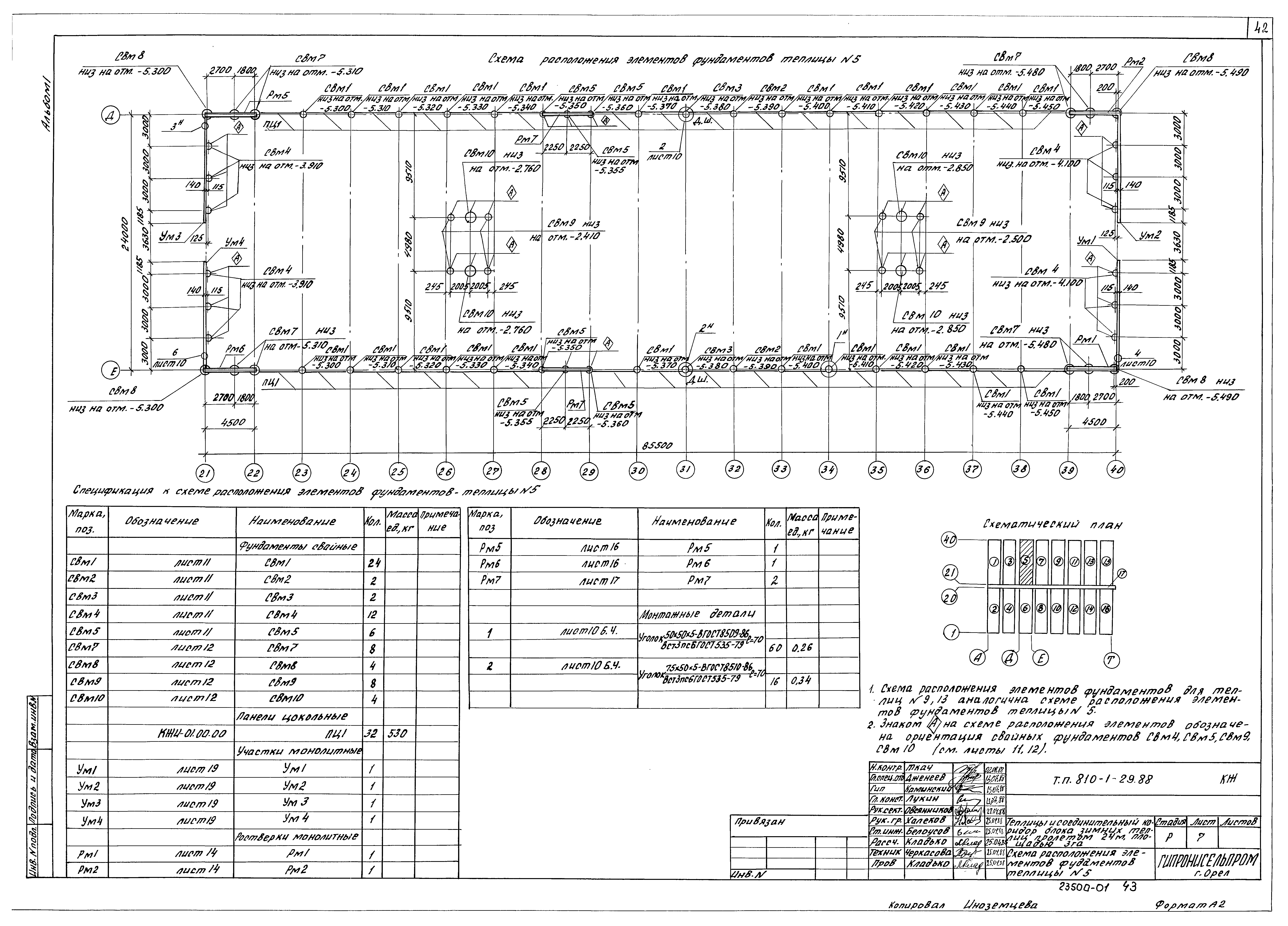 Типовой проект 810-1-29.88