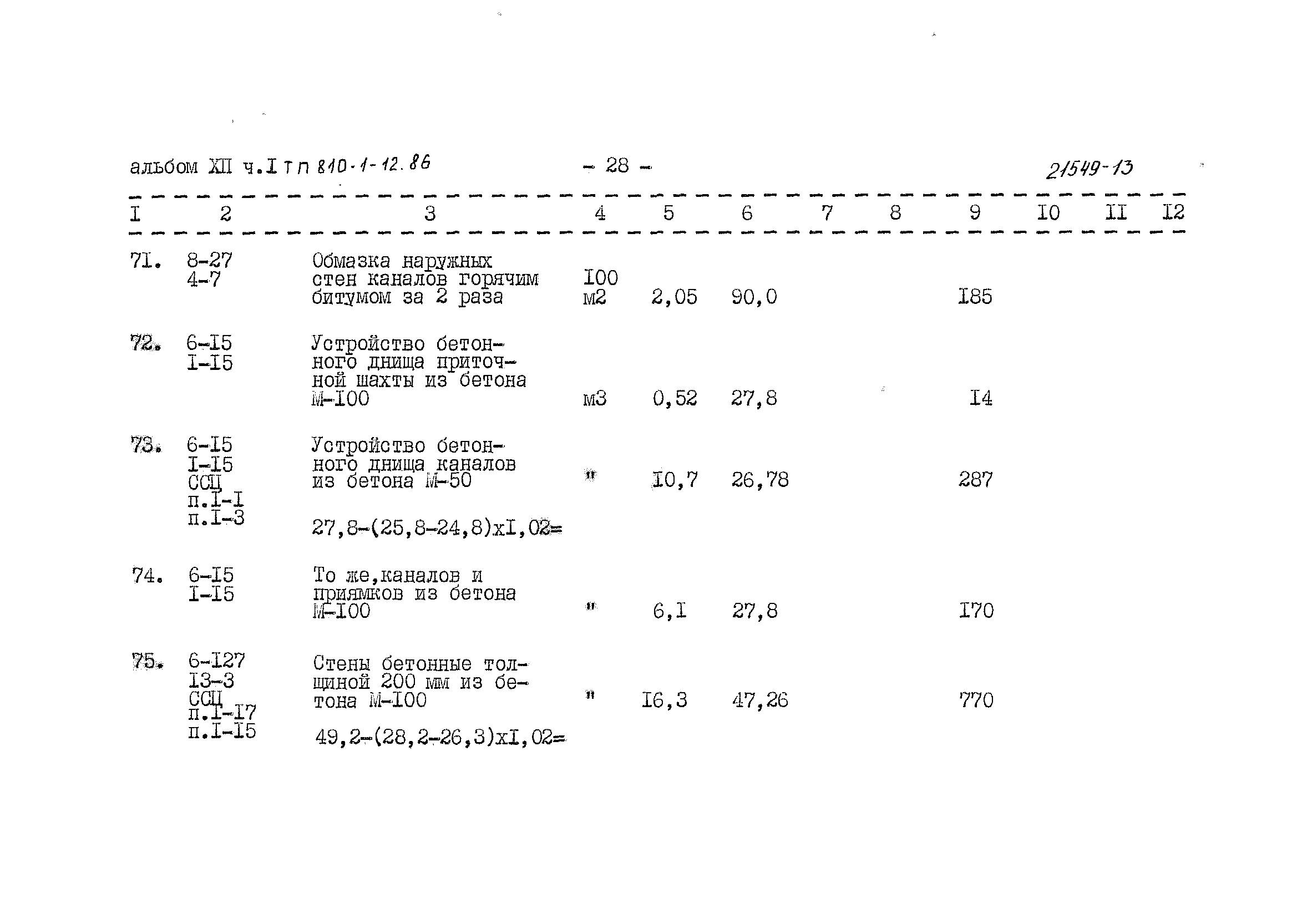 Типовой проект 810-1-12.86